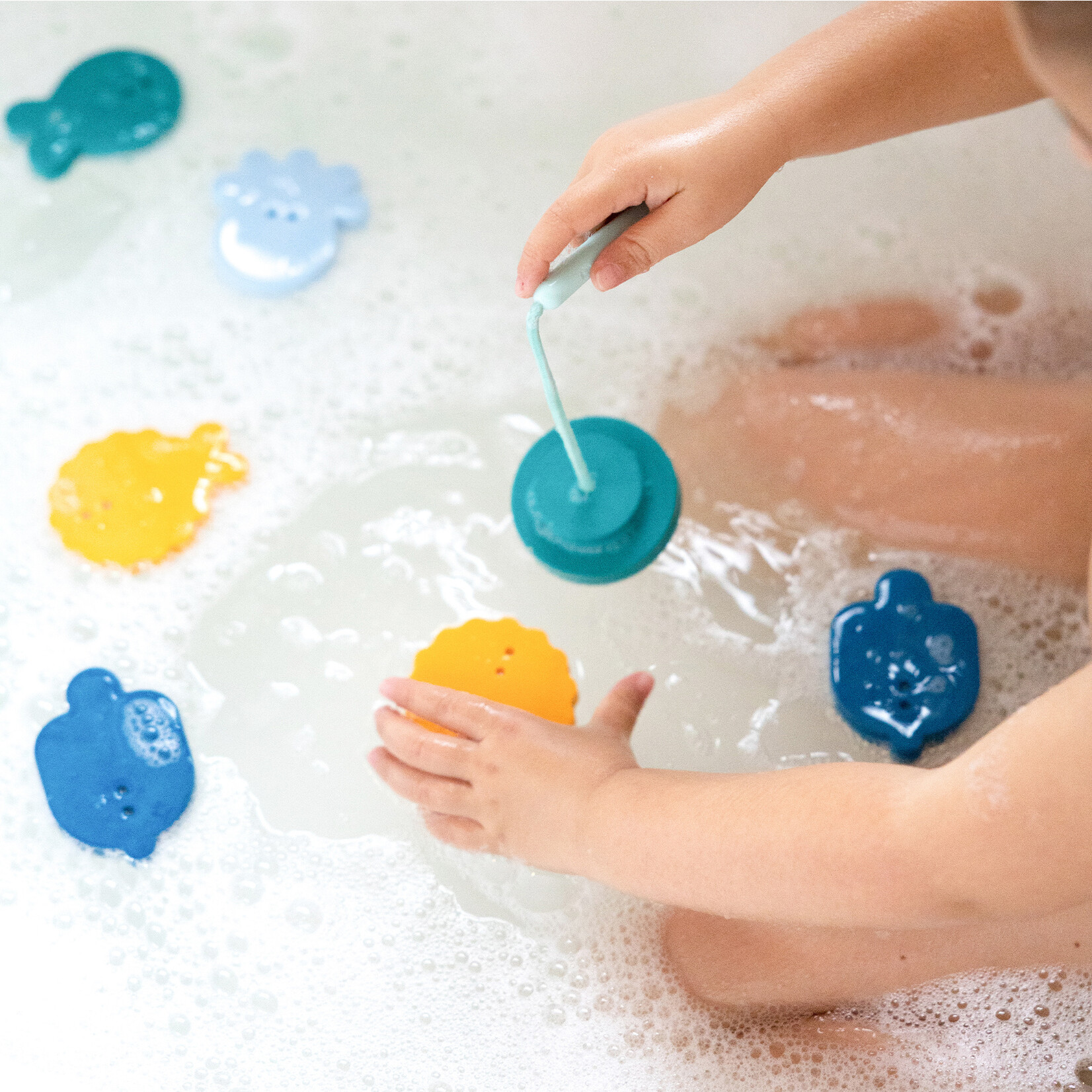 QUUT QUUT FISHING BATH STICKERS - DEEP SEA