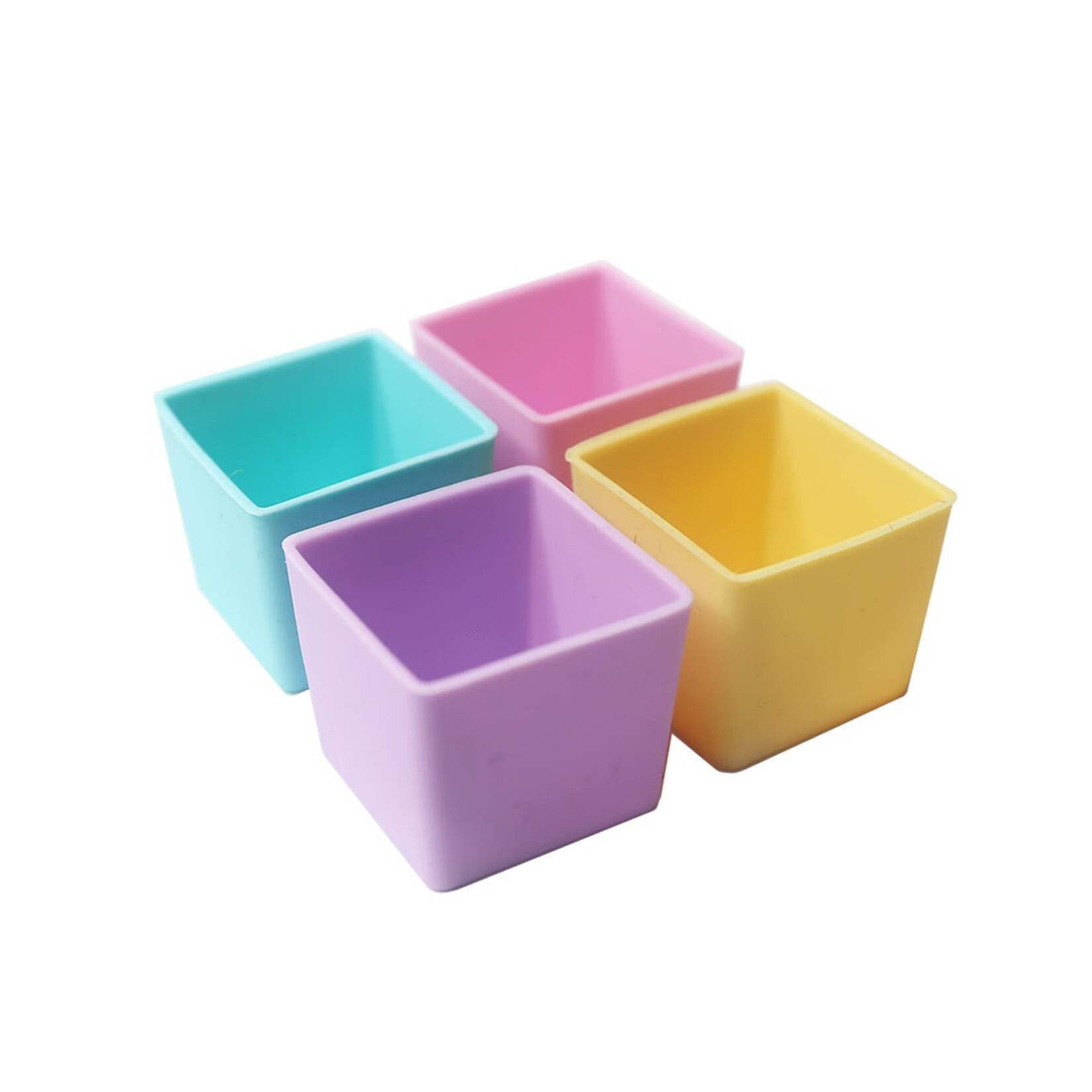 Munch Box MUNCH CUPS SQUARE CUPS - PASTELS