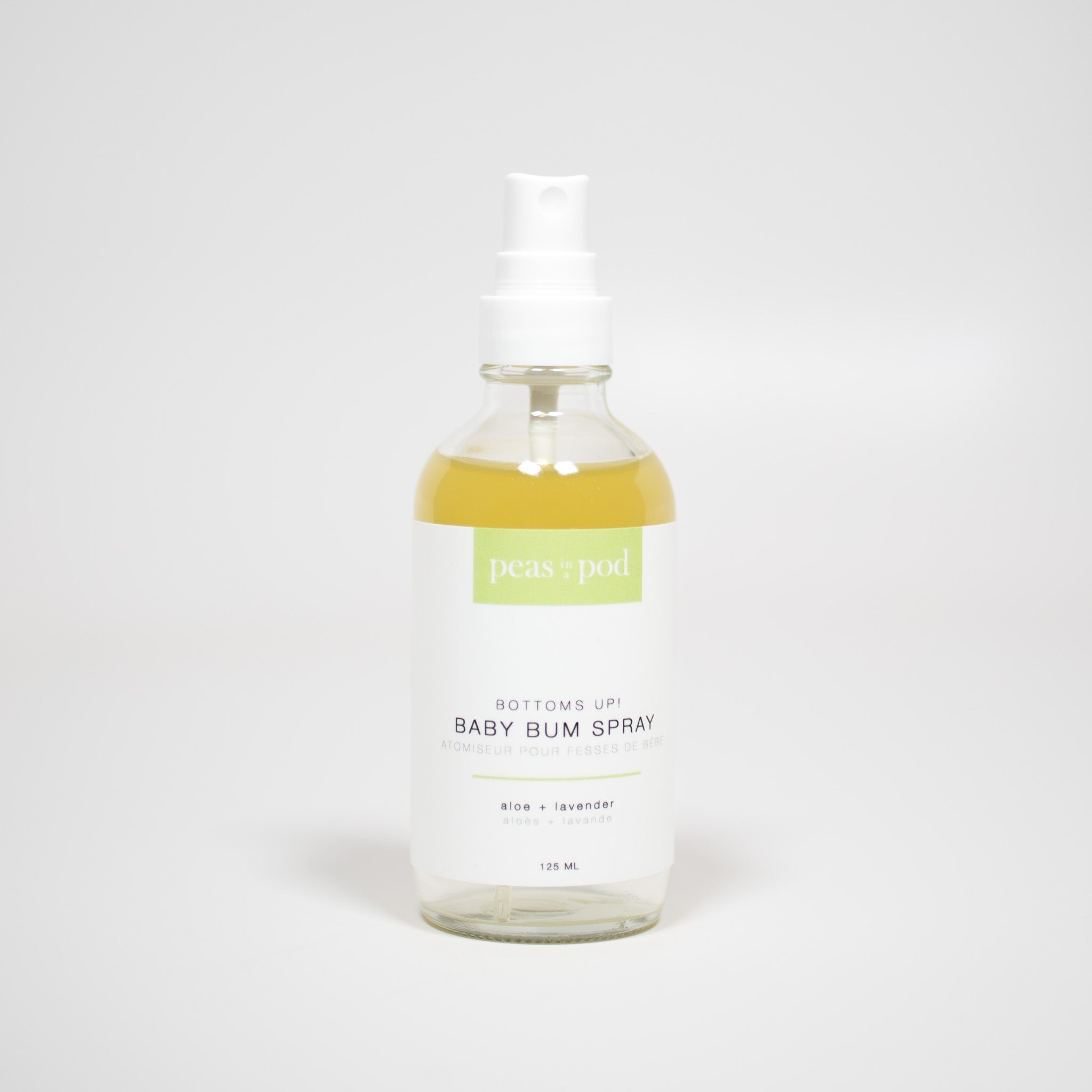 PEAS IN A POD BOTTOMS UP BABY BUM SPRAY 125ML Folk & Whimsy