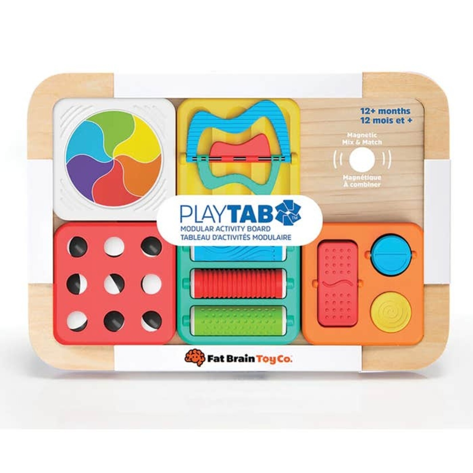 FAT BRAIN TOYS PLAYTAB MODULAR ACTIVITY BOARD