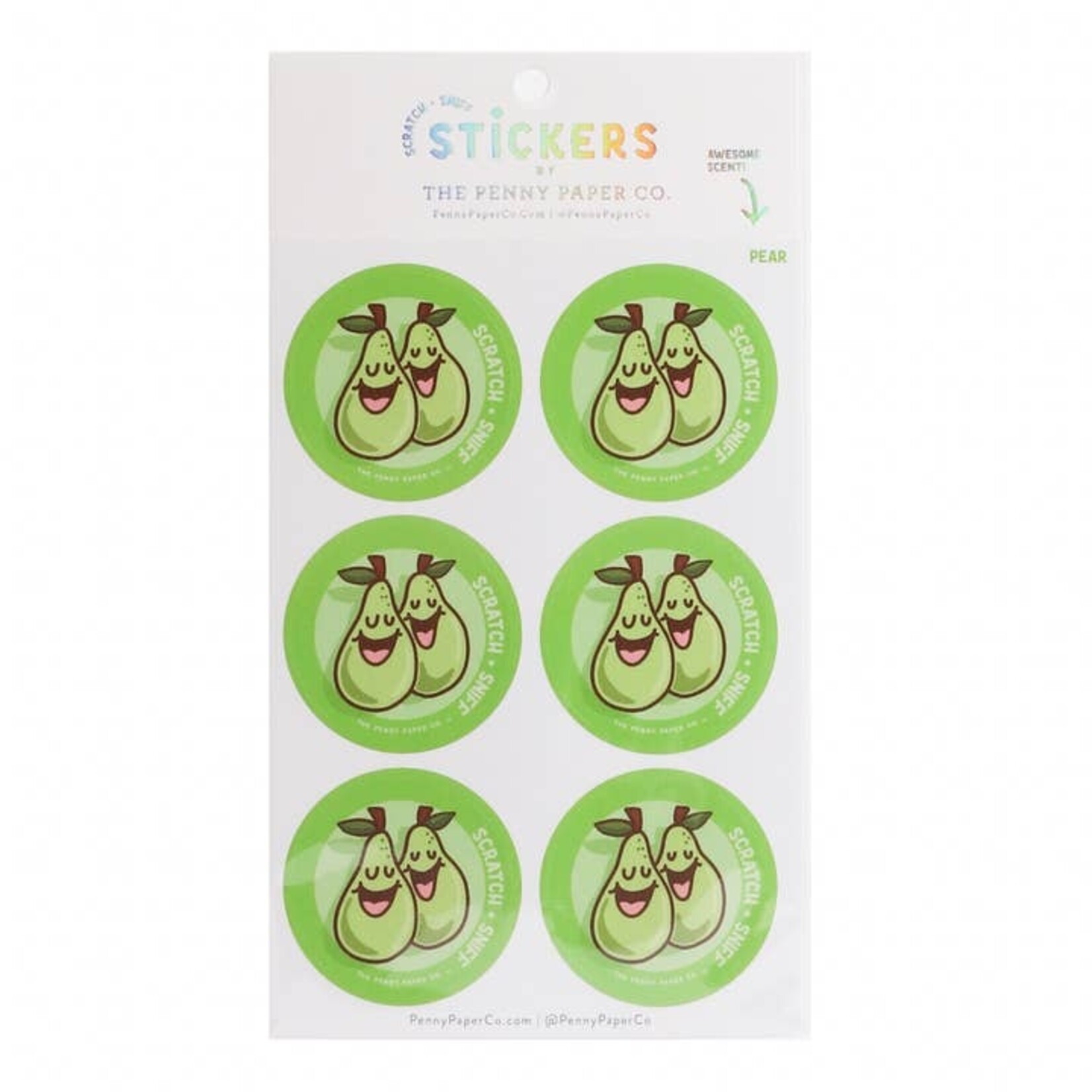 THE PENNY PAPER CO THE PENNY PAPER CO SCRATCH & SNIFF STICKERS