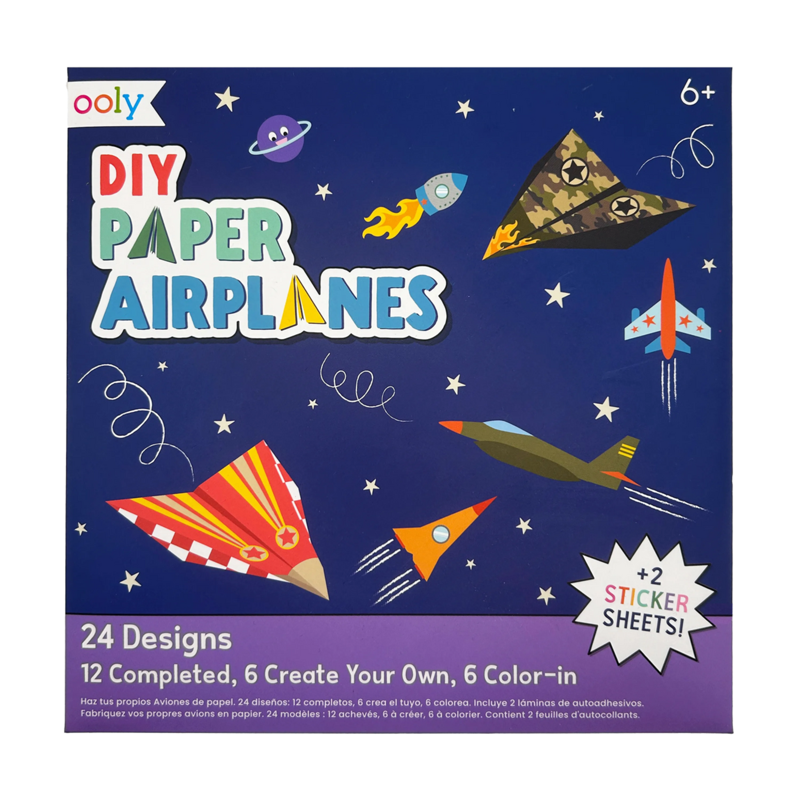 OOLY OOLY DIY PAPER AIRPLANES