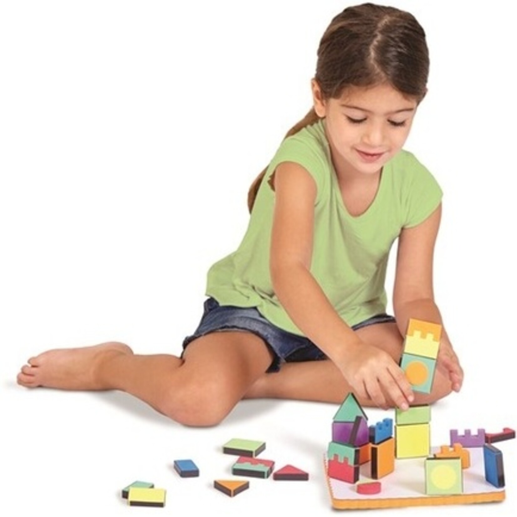 EDUSHAPE EDUSHAPE MAGIC SHAPES MAGNETIC TILES