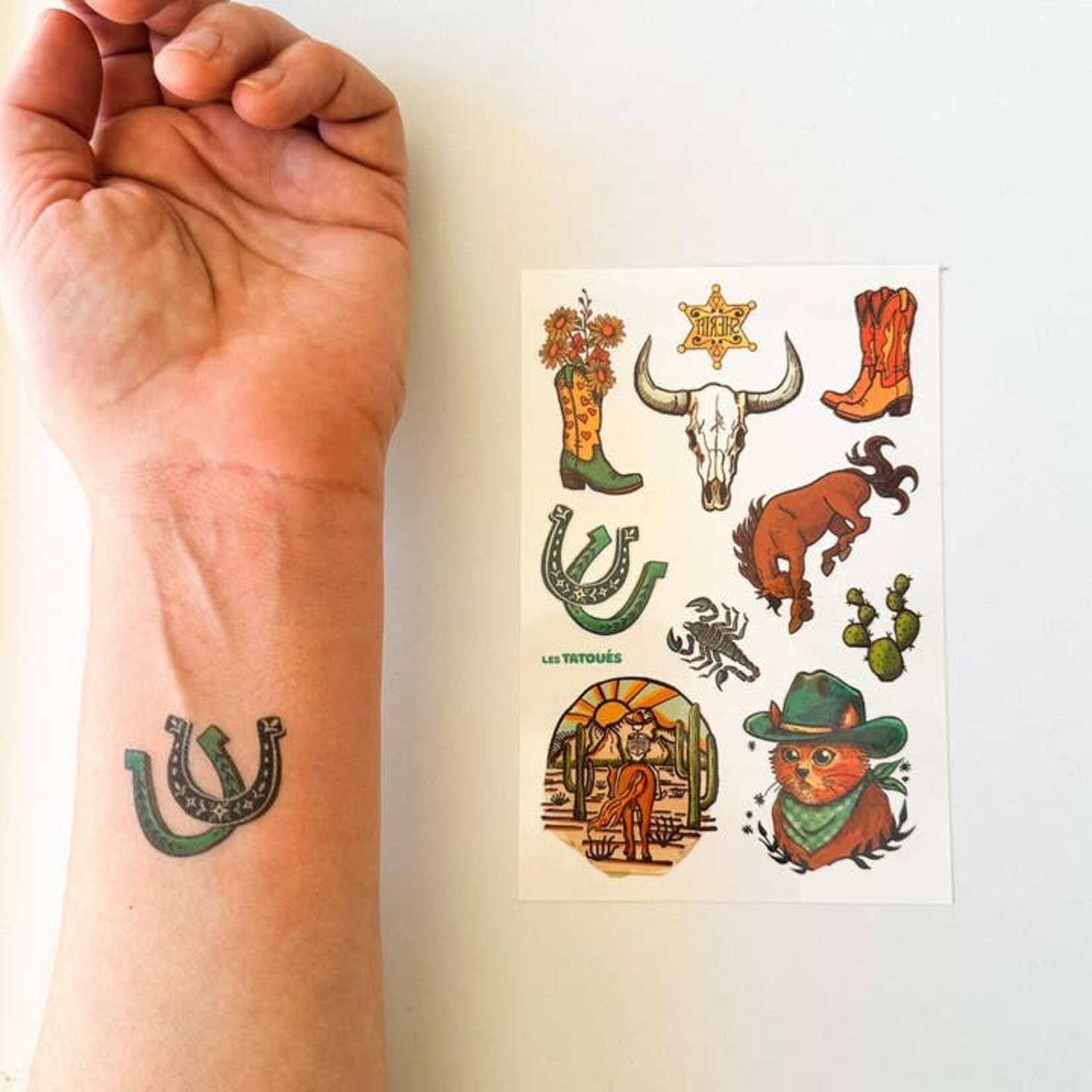 LES TATOUES LES TATOUES TEMPORARY TATTOO