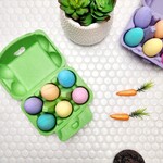 HAPPY HIPPO HAPPY HIPPO EASTER EGG BATH BOMBS 6 PACK