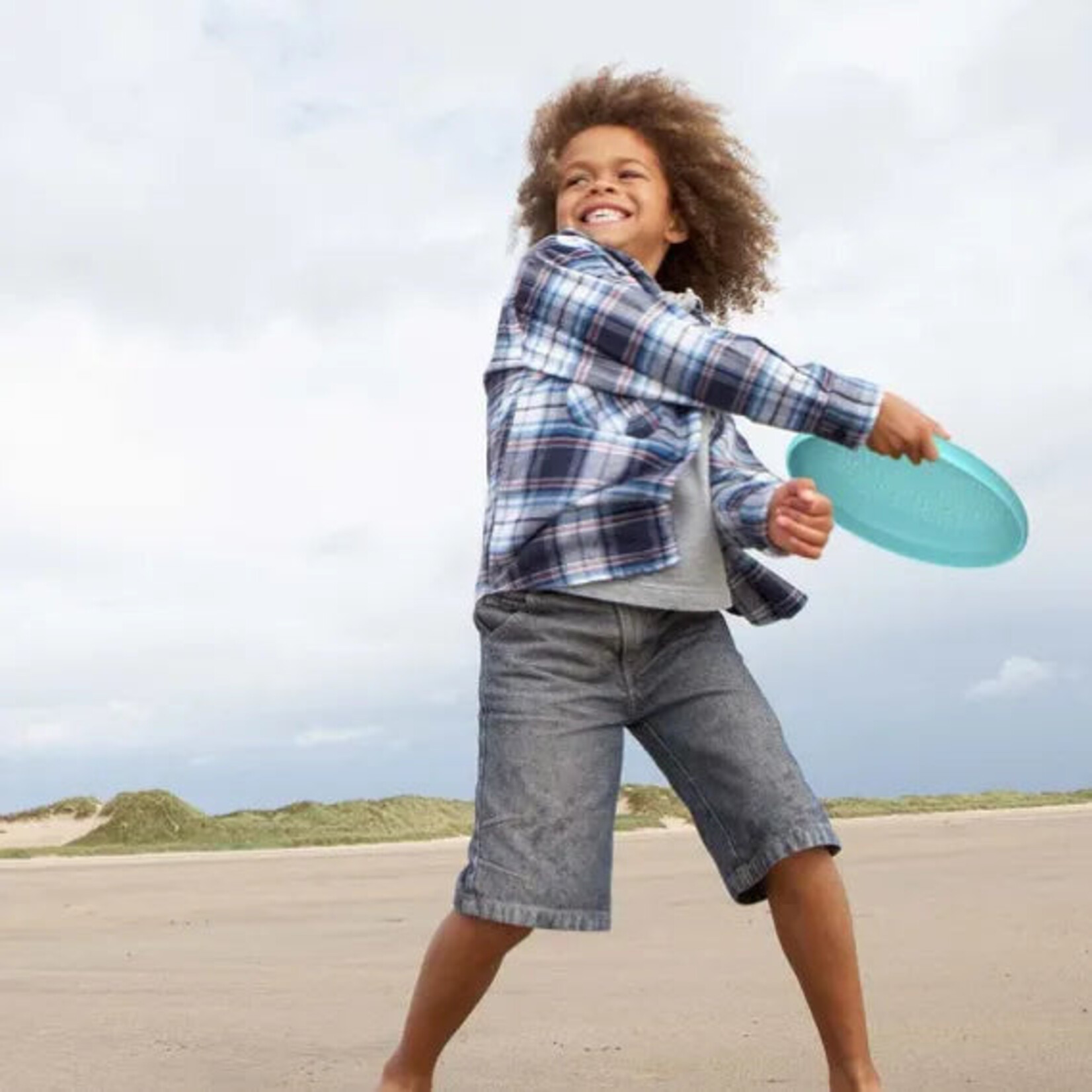 QUUT QUUT FLYING DISC & SAND SIFTER - BLUE