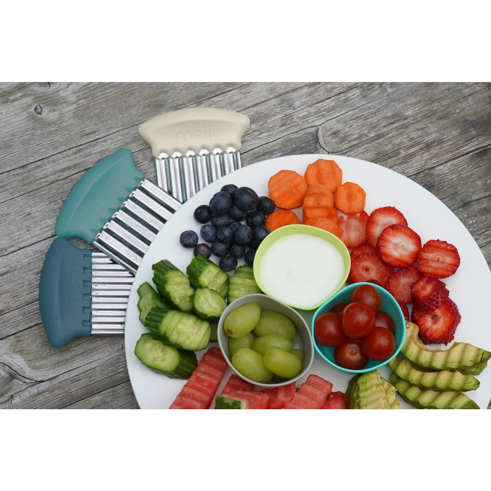 MELII MELII CRINKLE CUTTERS