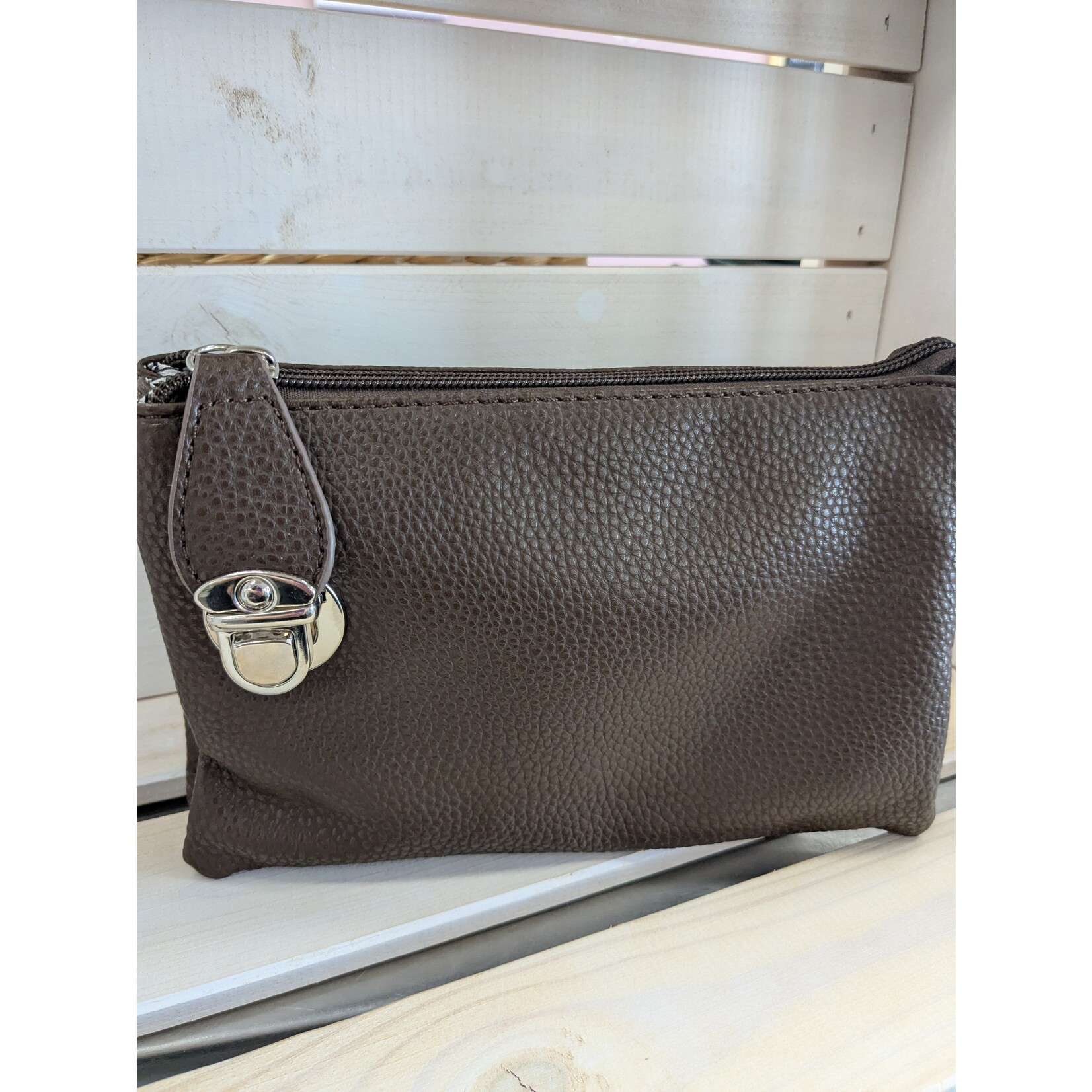 Caracol CARACOL TRIPLET CROSSBODY PEBBLED