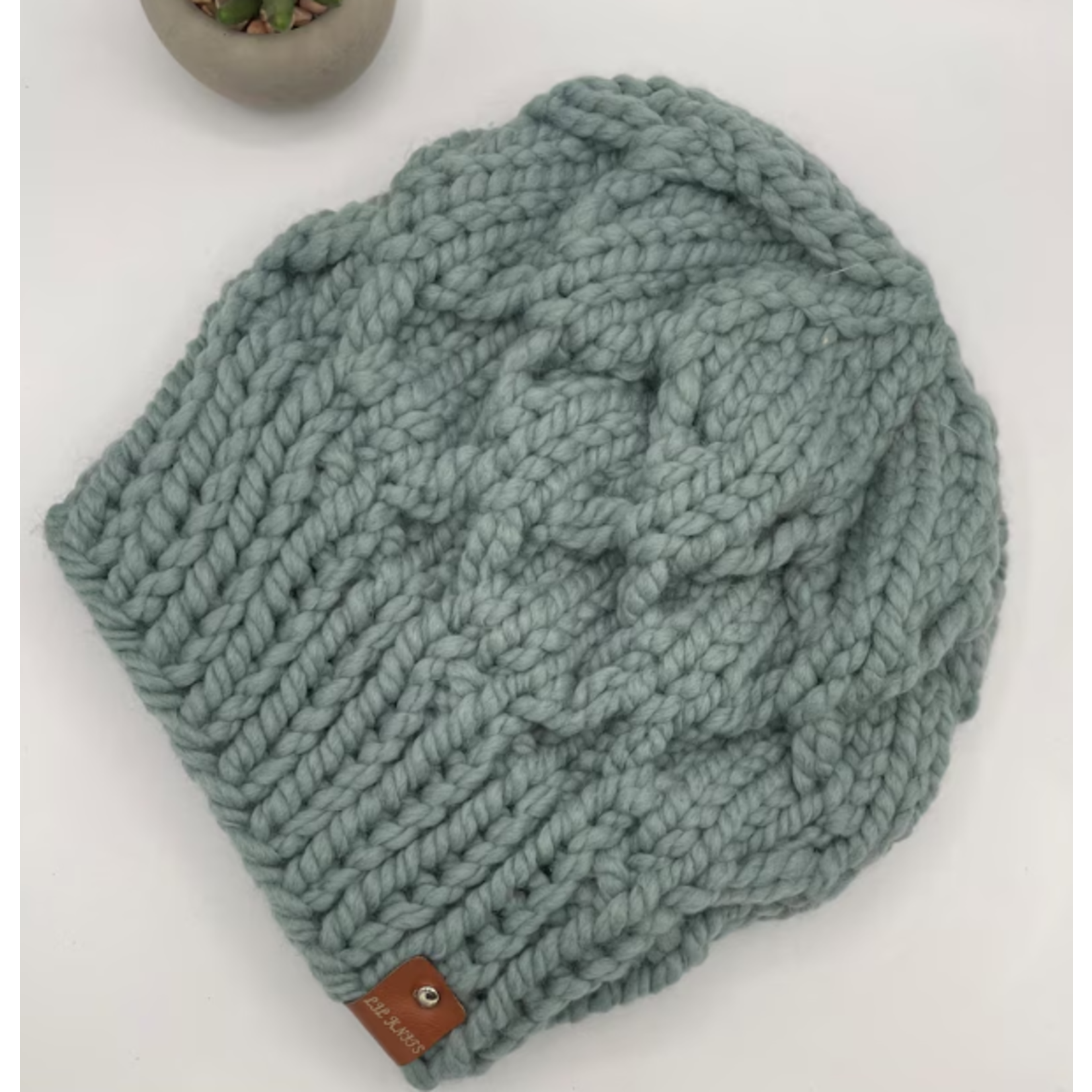 LIL' KNITS LIL KNITS CHUNKY KNIT HONEYCOMB TOQUE - ADULT