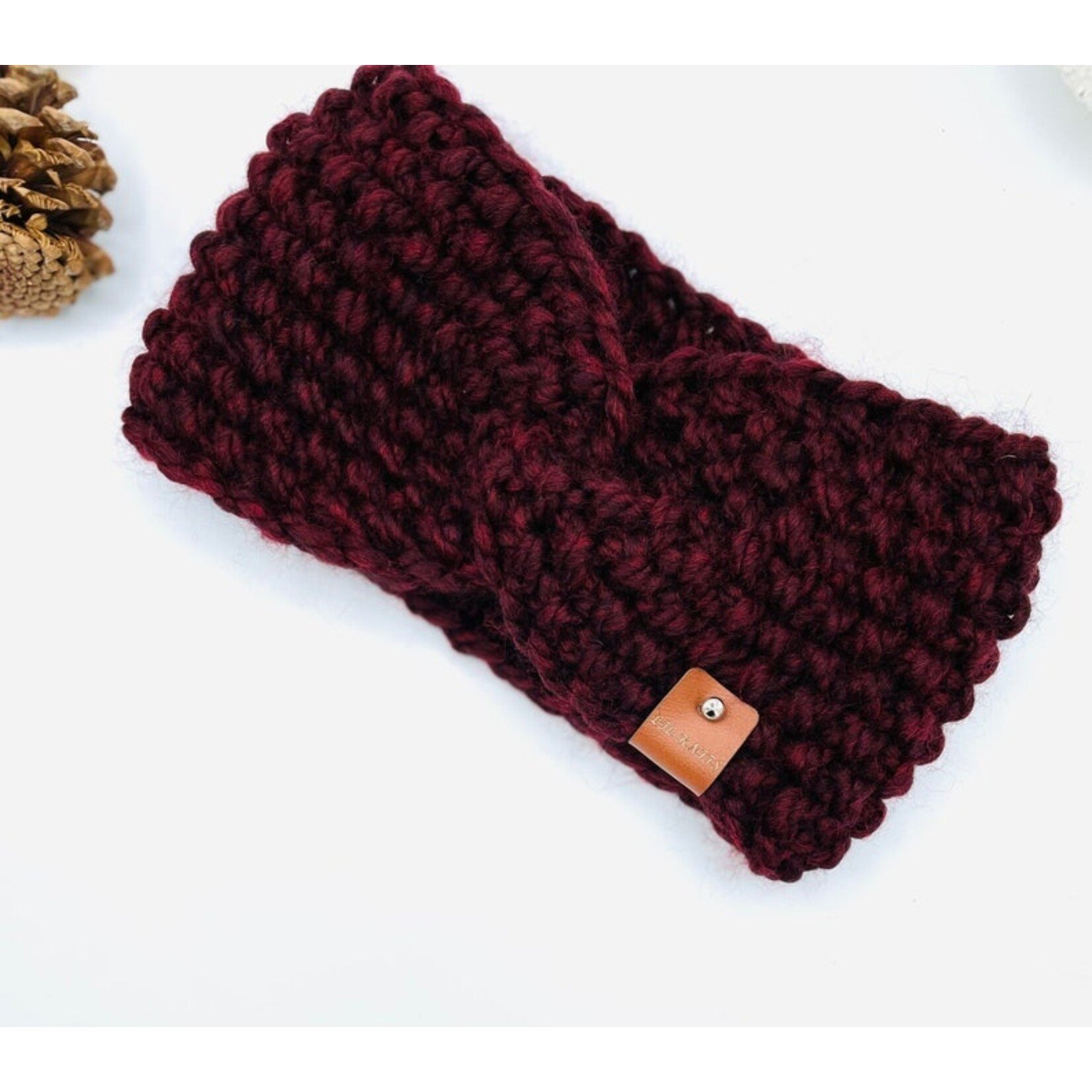 LIL' KNITS LIL KNITS CHUNKY KNIT TWIST HEADBAND