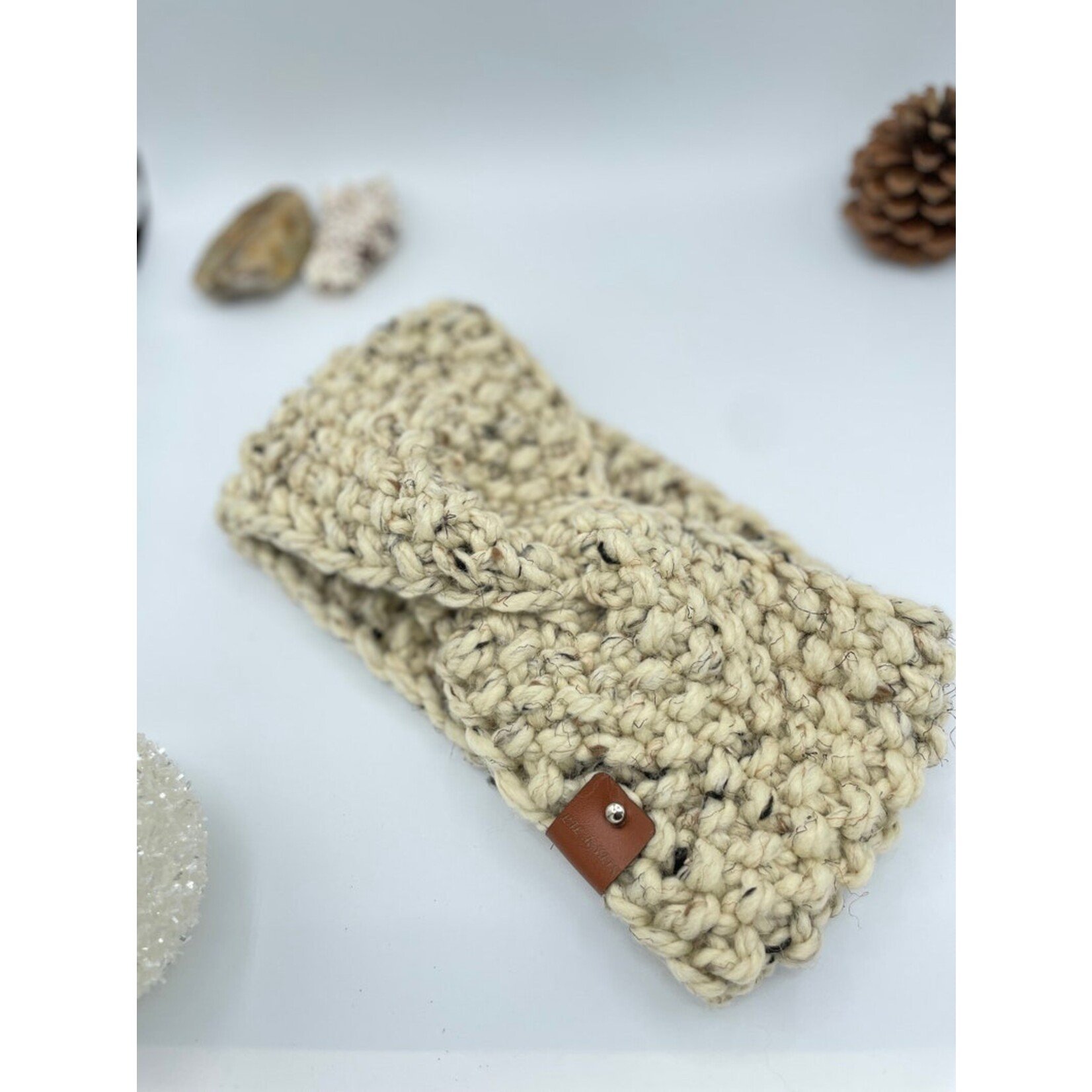LIL' KNITS LIL KNITS CHUNKY KNIT TWIST HEADBAND