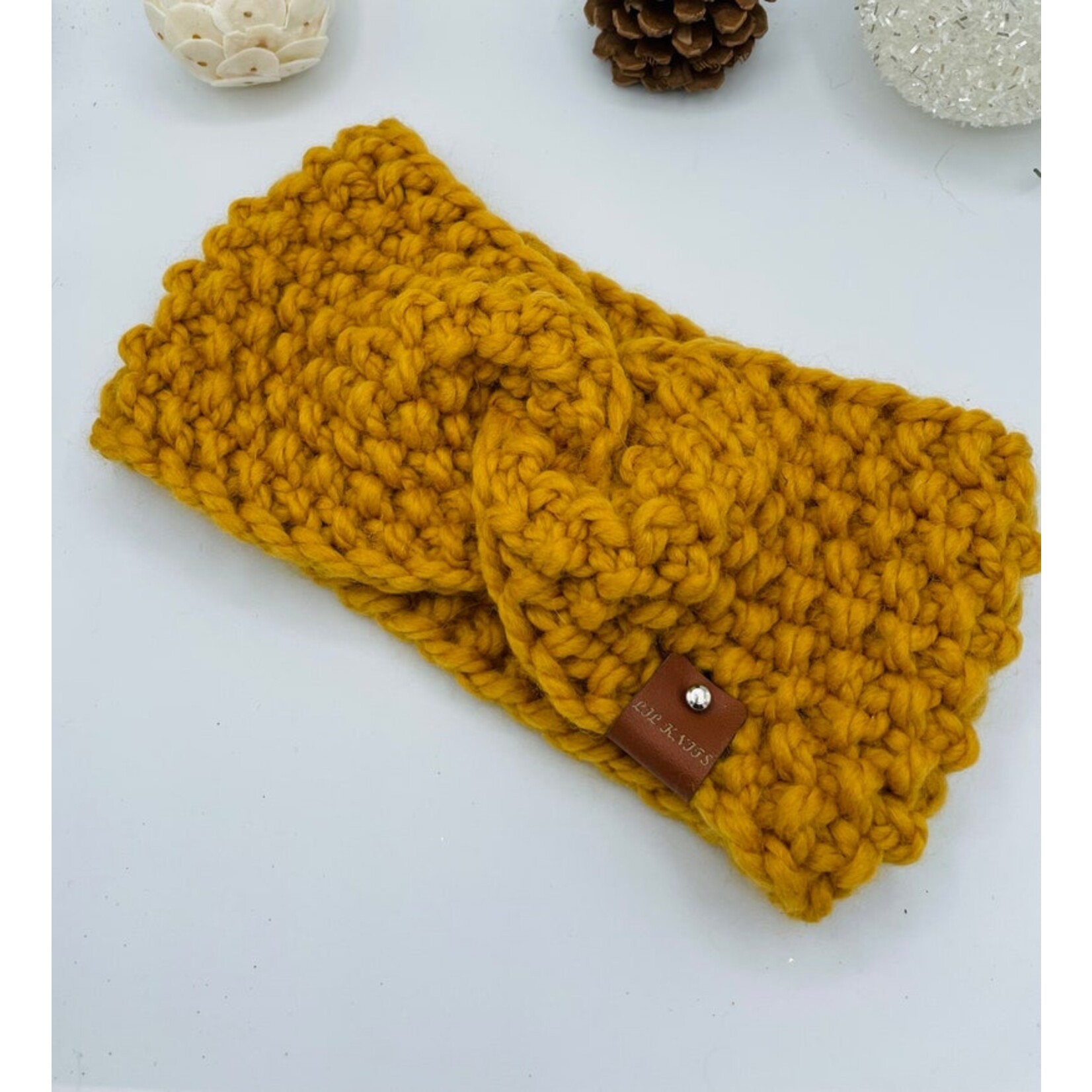 LIL' KNITS LIL KNITS CHUNKY KNIT TWIST HEADBAND