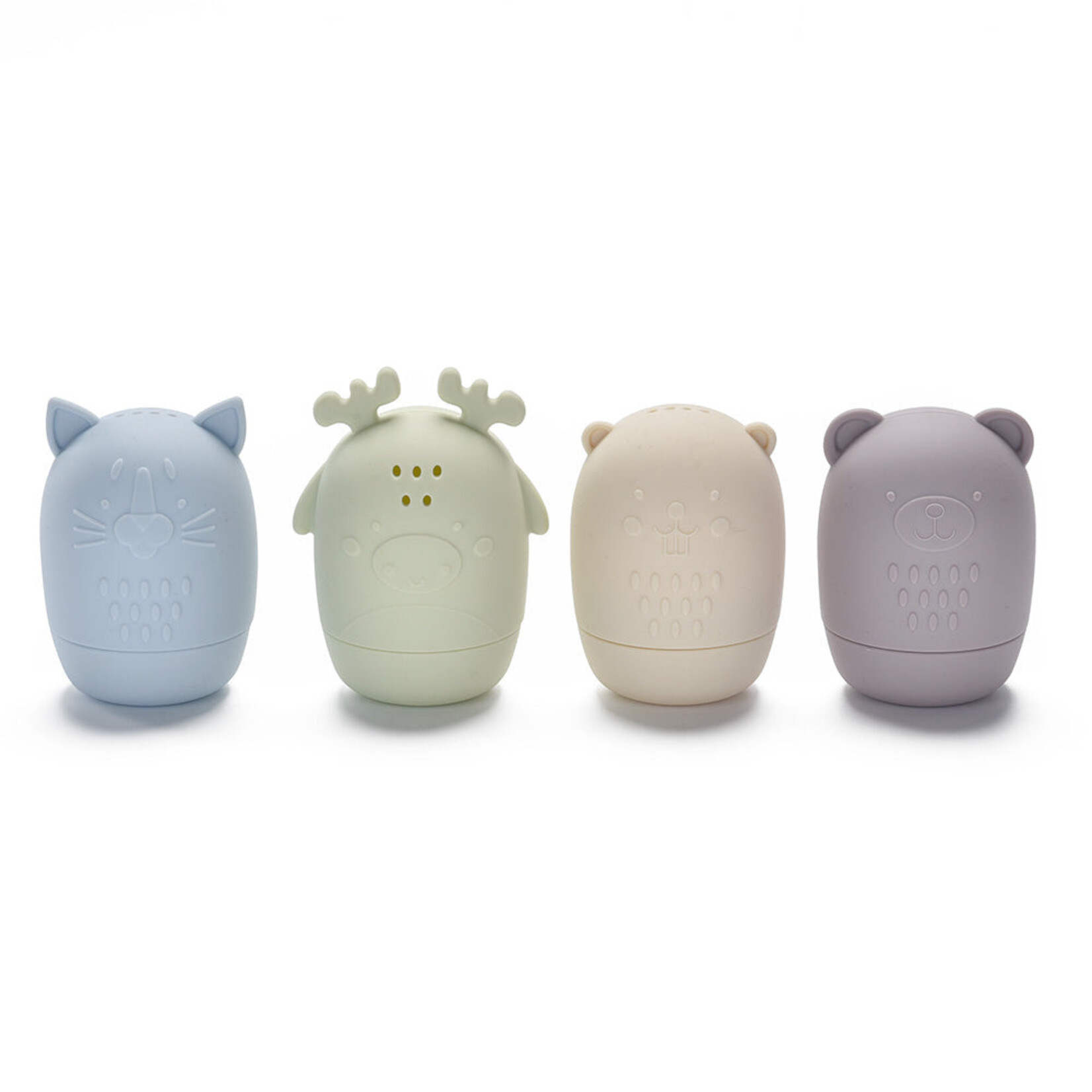 NOUKA NOUKA ANIMAL BATH TOY SET OF 4