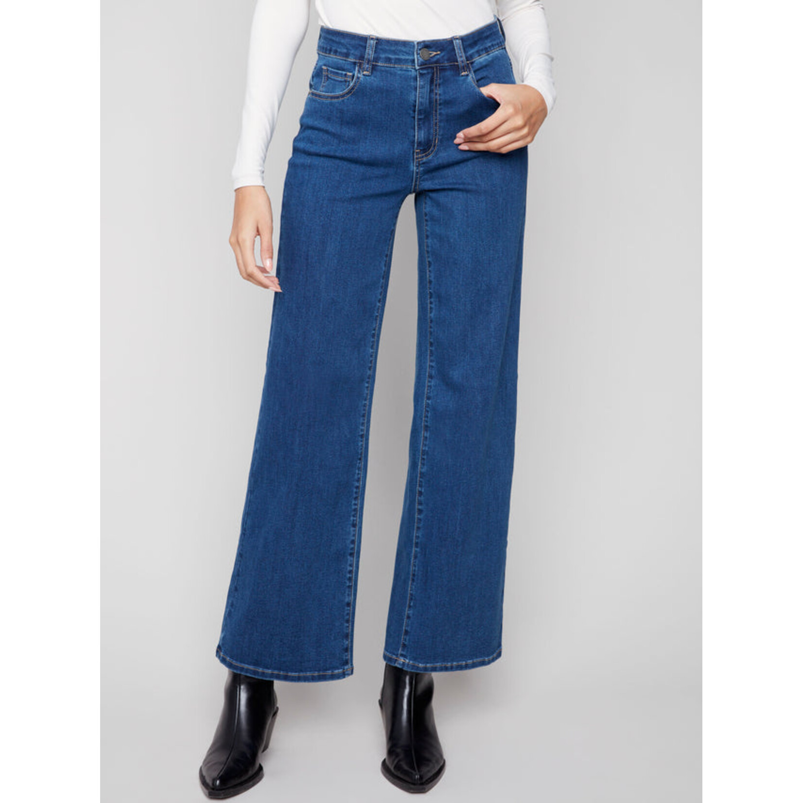 CHARLIE B CHARLIE B CHOLE WIDE LEG DENIM