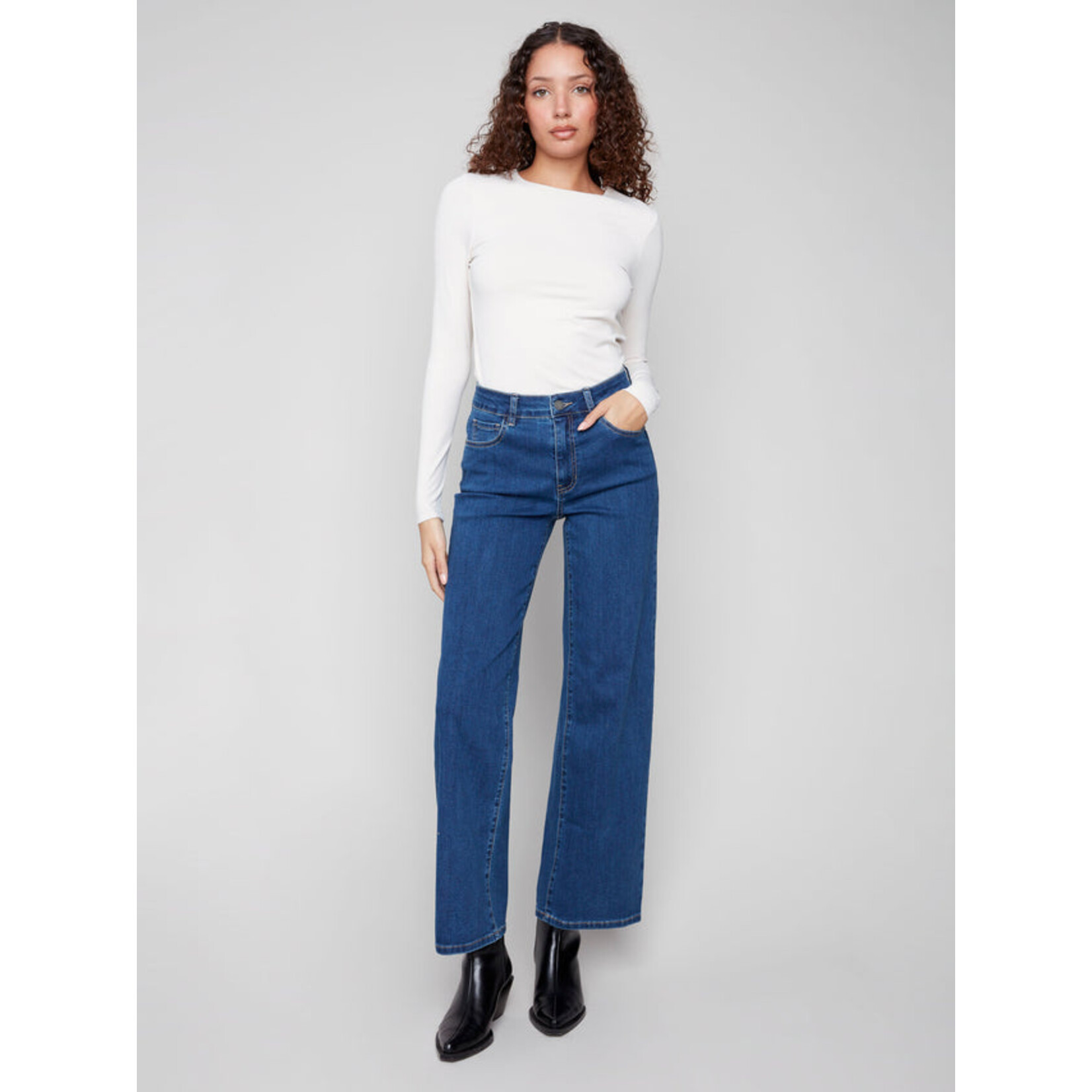 CHARLIE B CHARLIE B CHOLE WIDE LEG DENIM