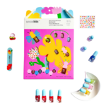 SUNCOAT KIDS SUNCOAT KIDS GLOW UP PARTY PALETTE MINI MANI KIT