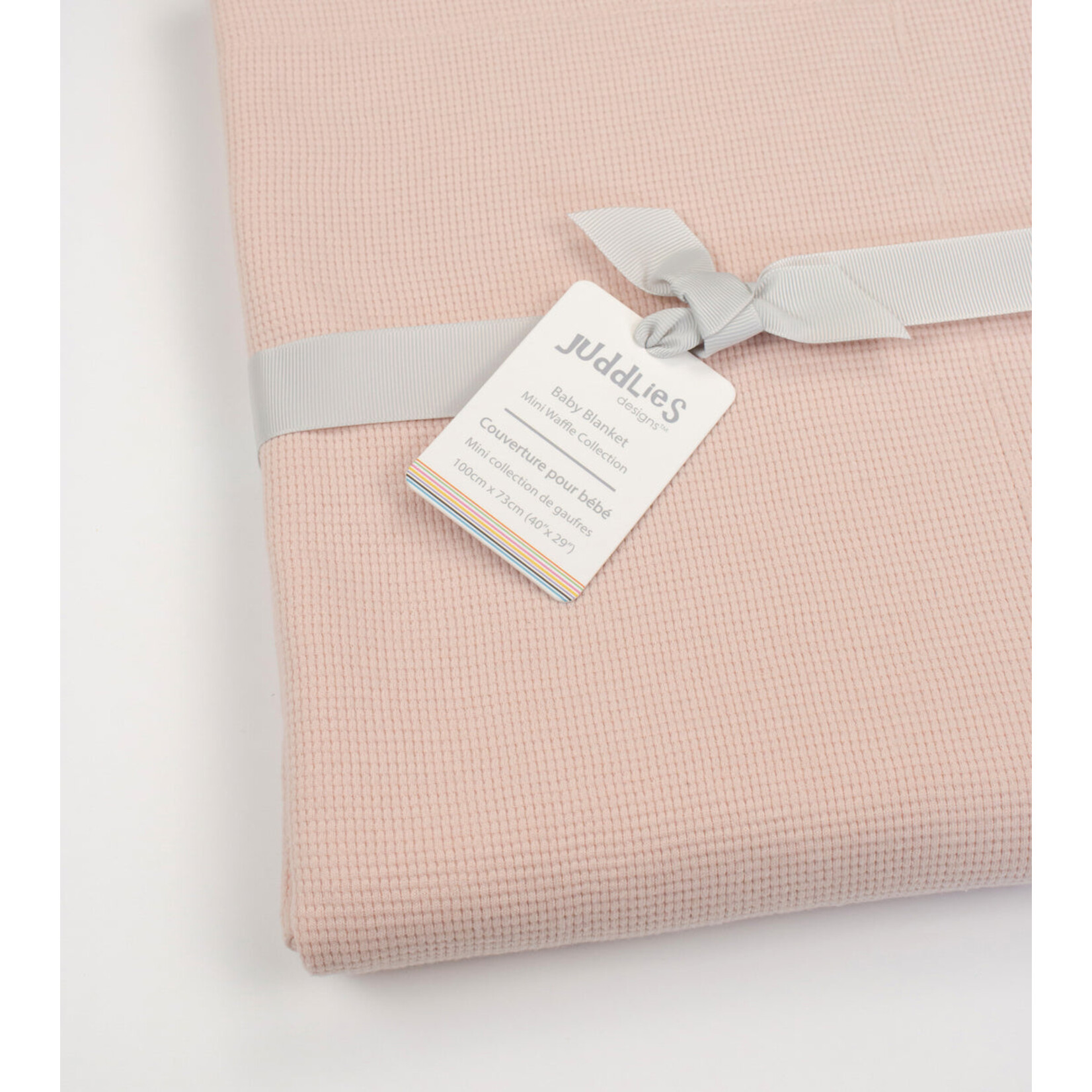 JUDDLIES DESIGNS JUDDLIES MINI WAFFLE BABY BLANKET