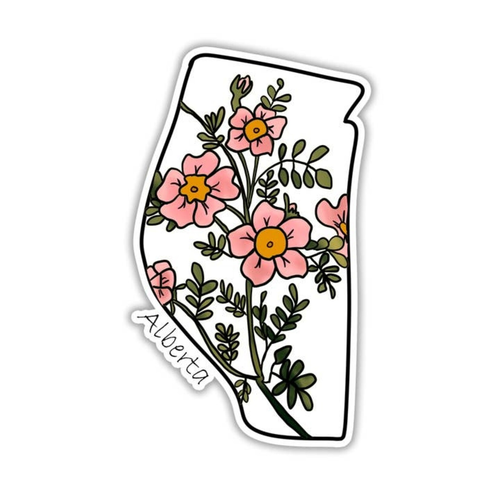 REBEL & SIREN REBEL & SIREN STICKERS - ALBERTA CANADA