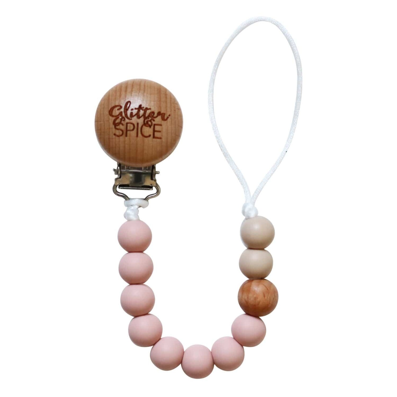 GLITTER & SPICE GLITTER & SPICE PACIFIER CLIP