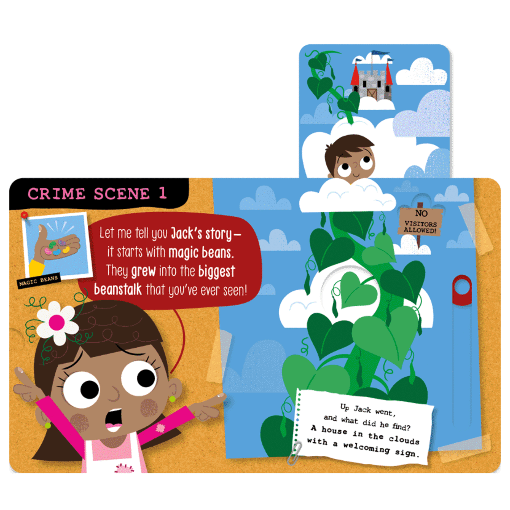 MAKE BELIEVE IDEAS TRUE CRIME FAIRY TALES: JACK AND THE BEANSTALK