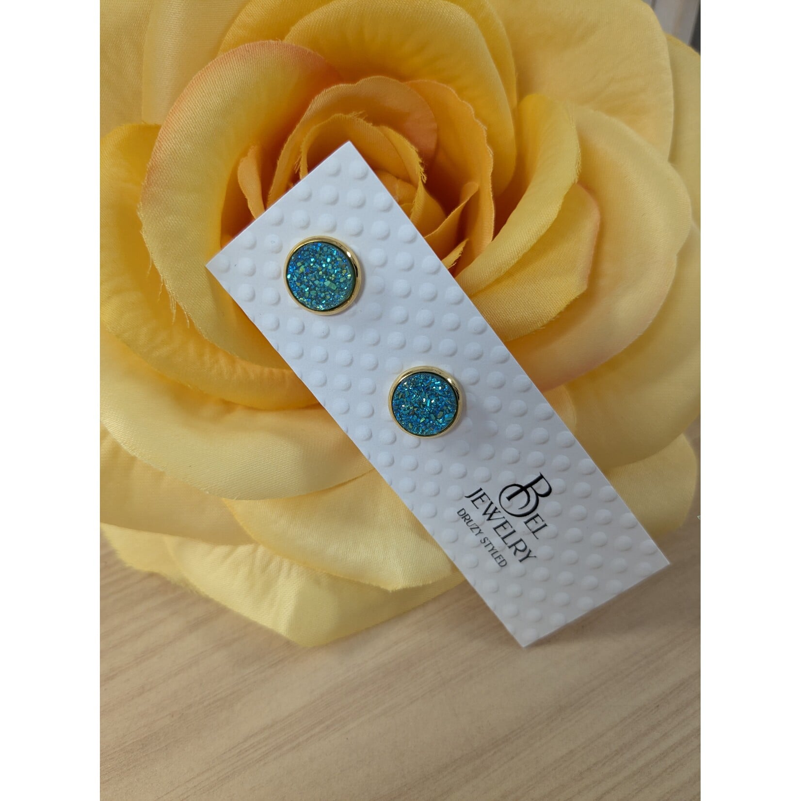BEL JEWLERY BEL JEWELRY DRUZY STYLED STUDS