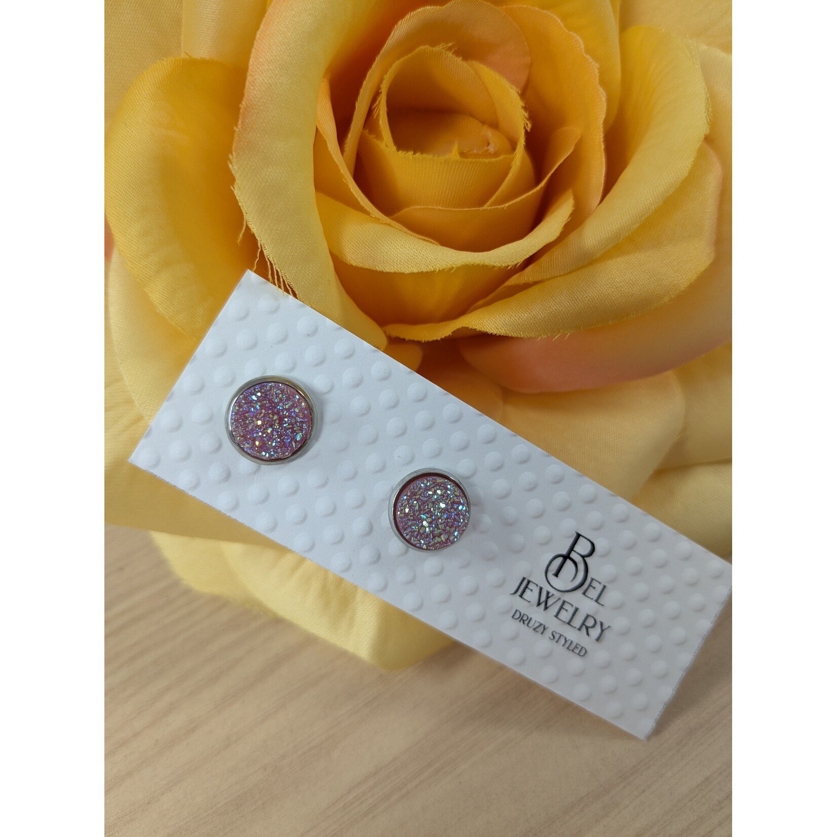 BEL JEWLERY BEL JEWELRY DRUZY STYLED STUDS