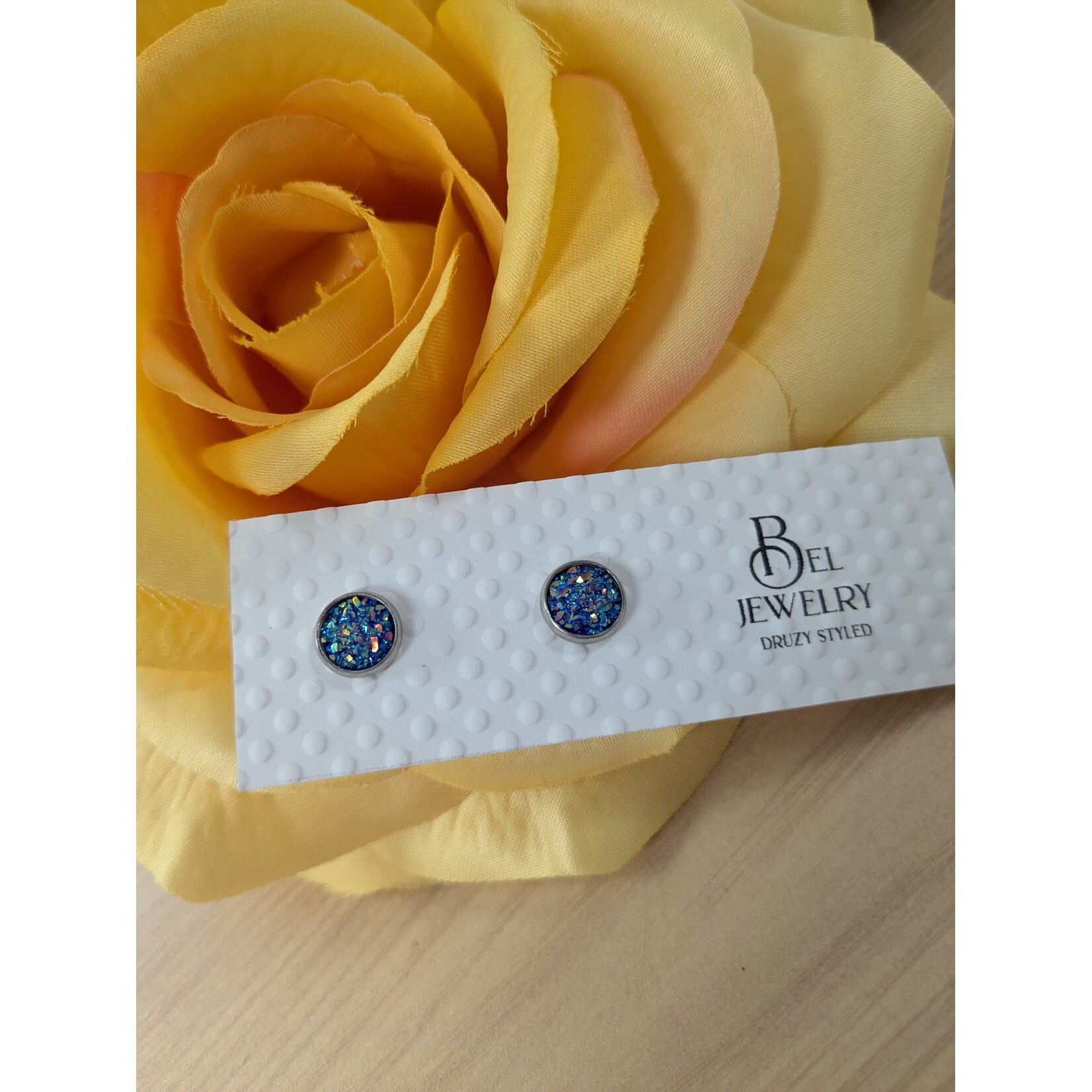 BEL JEWLERY BEL JEWELRY DRUZY STYLED STUDS