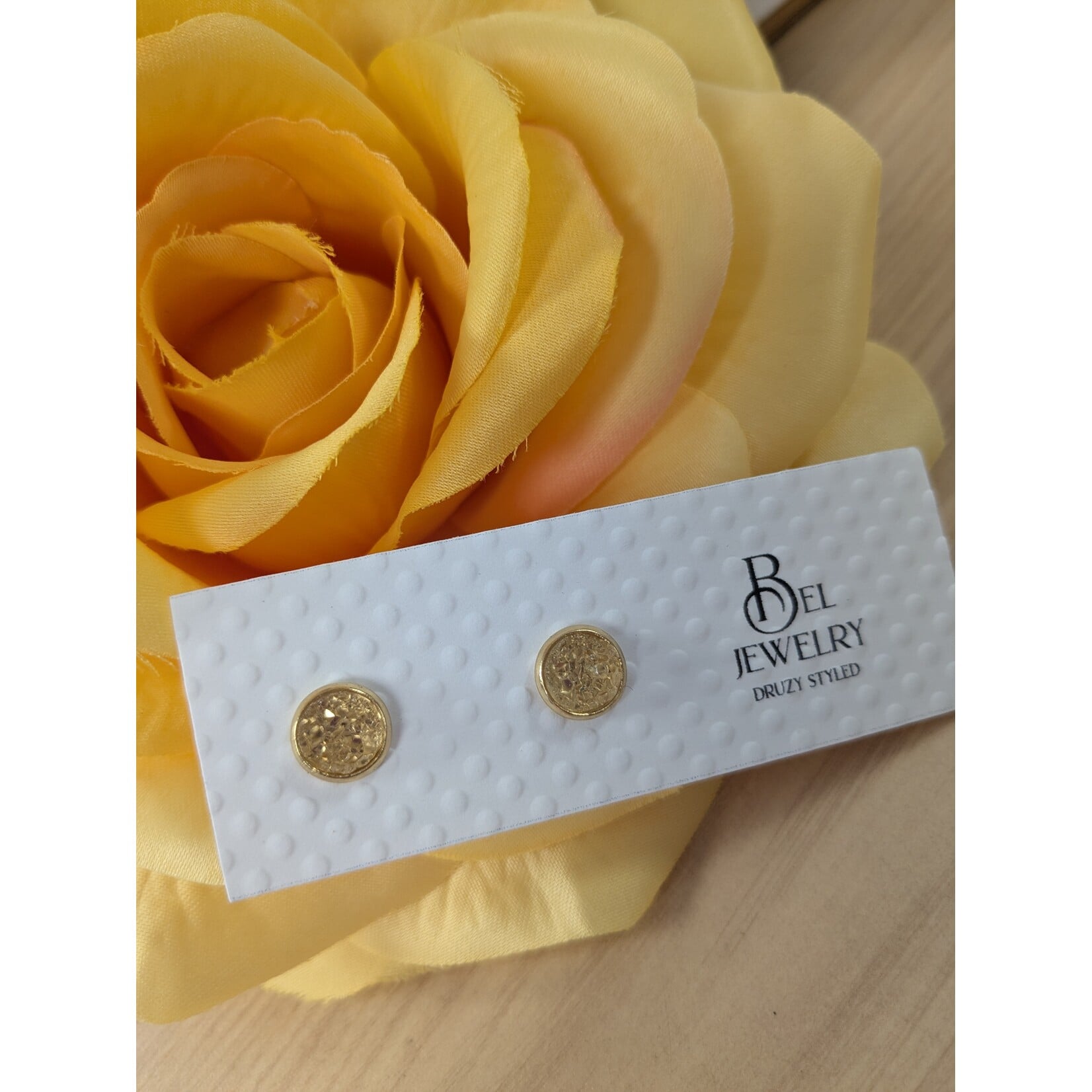 BEL JEWLERY BEL JEWELRY DRUZY STYLED STUDS