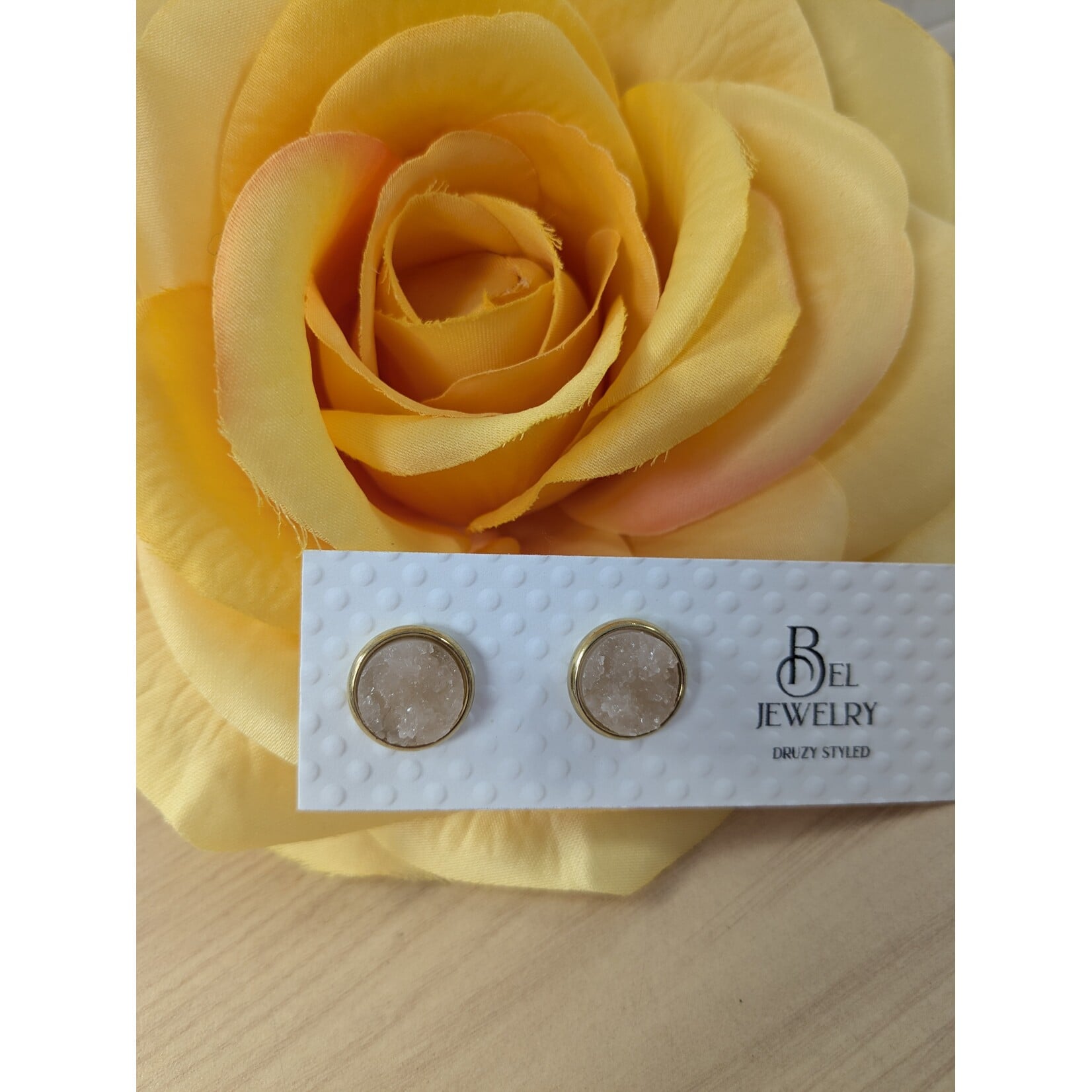 BEL JEWLERY BEL JEWELRY DRUZY STYLED STUDS