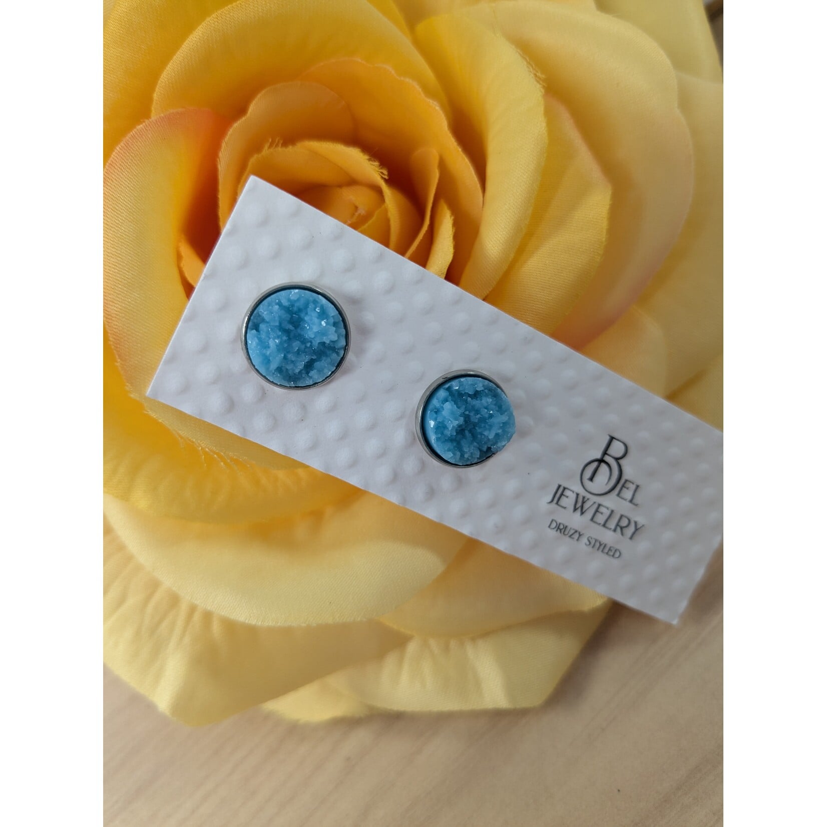 BEL JEWLERY BEL JEWELRY DRUZY STYLED STUDS
