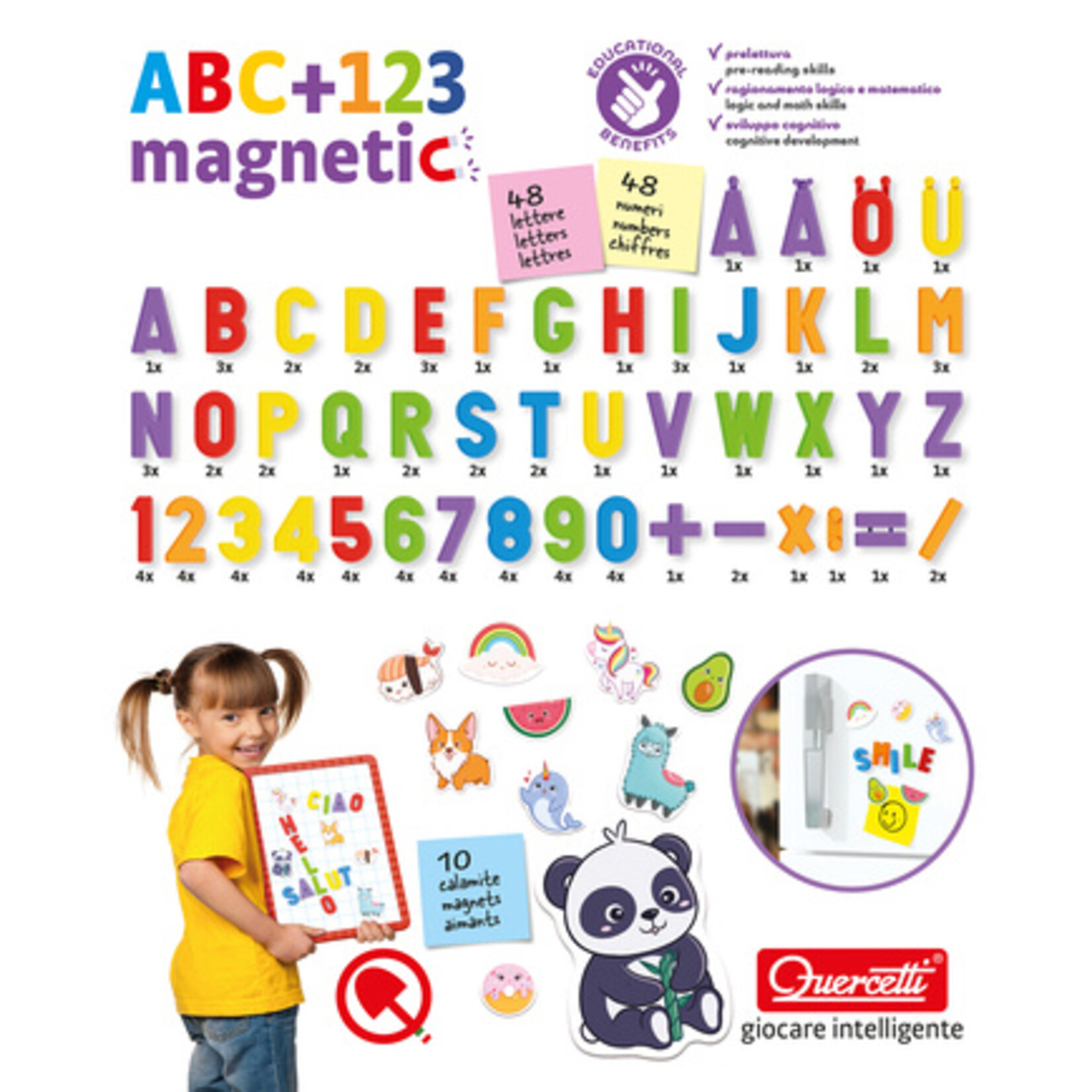 QUERCETTI QUERCETTI ABC+123 MAGNETIC