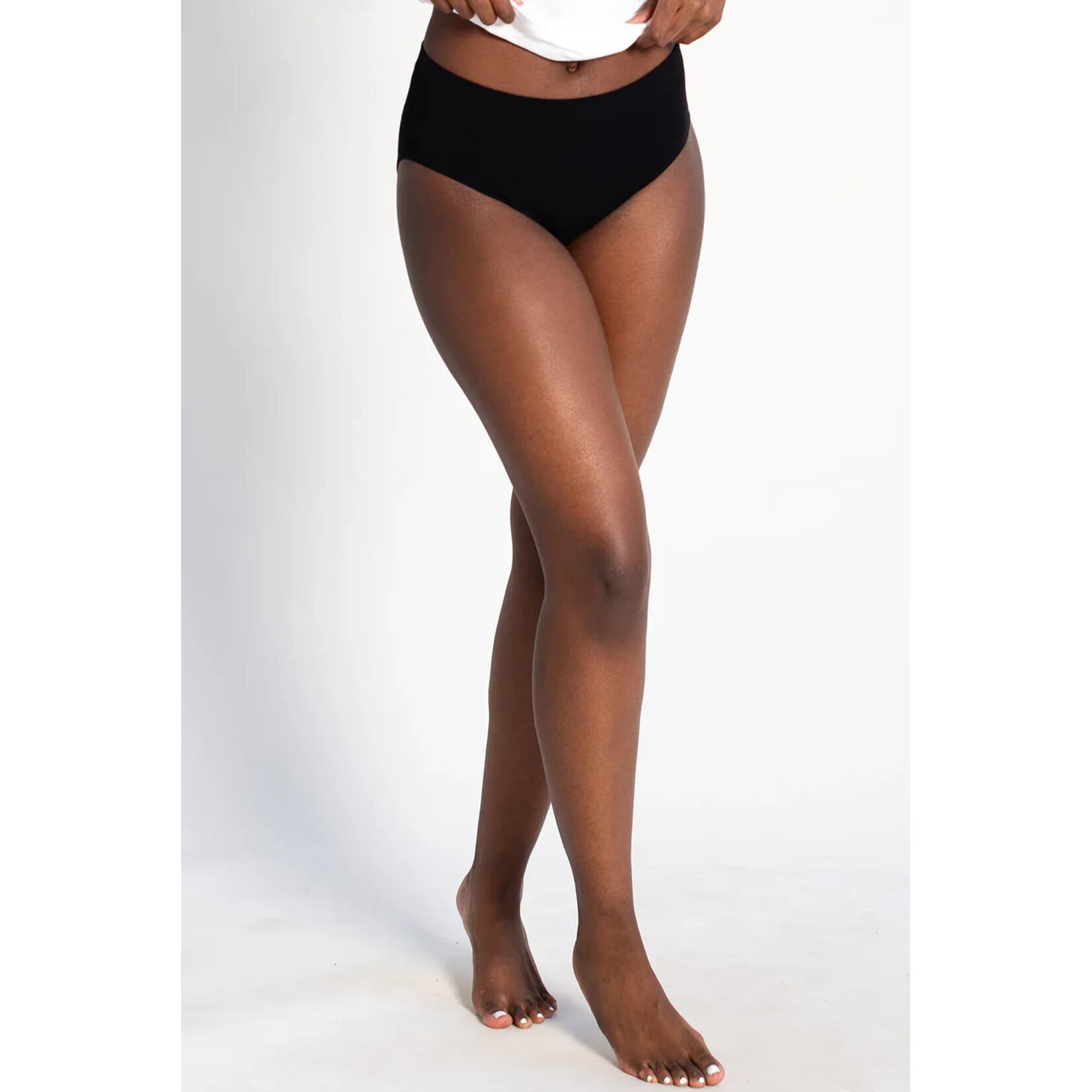 TERRERA TERRERA BAMBOO HIGH WAISTED FULL BRIEF UNDERWEAR 2 PACK