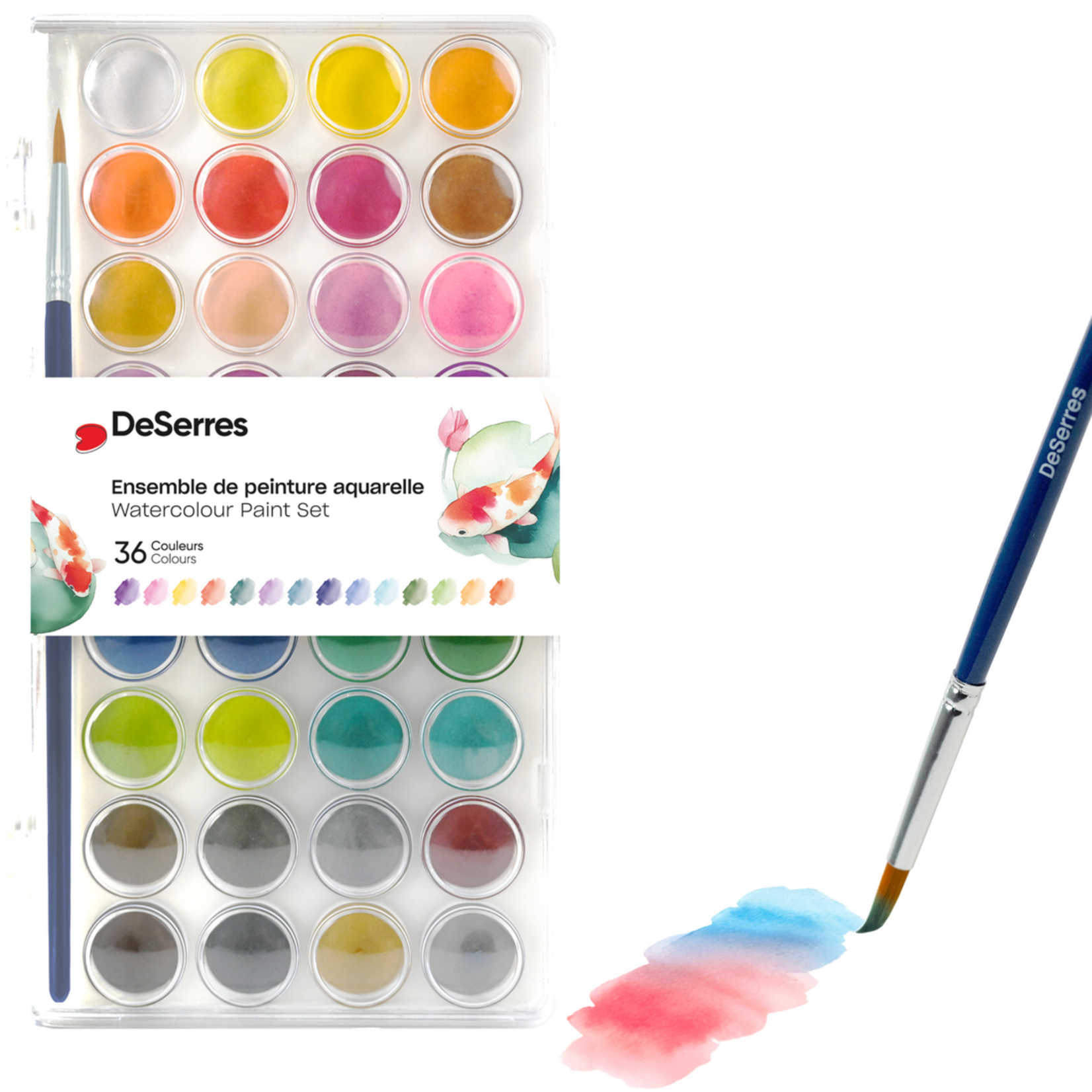 DESERRES DESERRES WATERCOLOUR PAINT SET