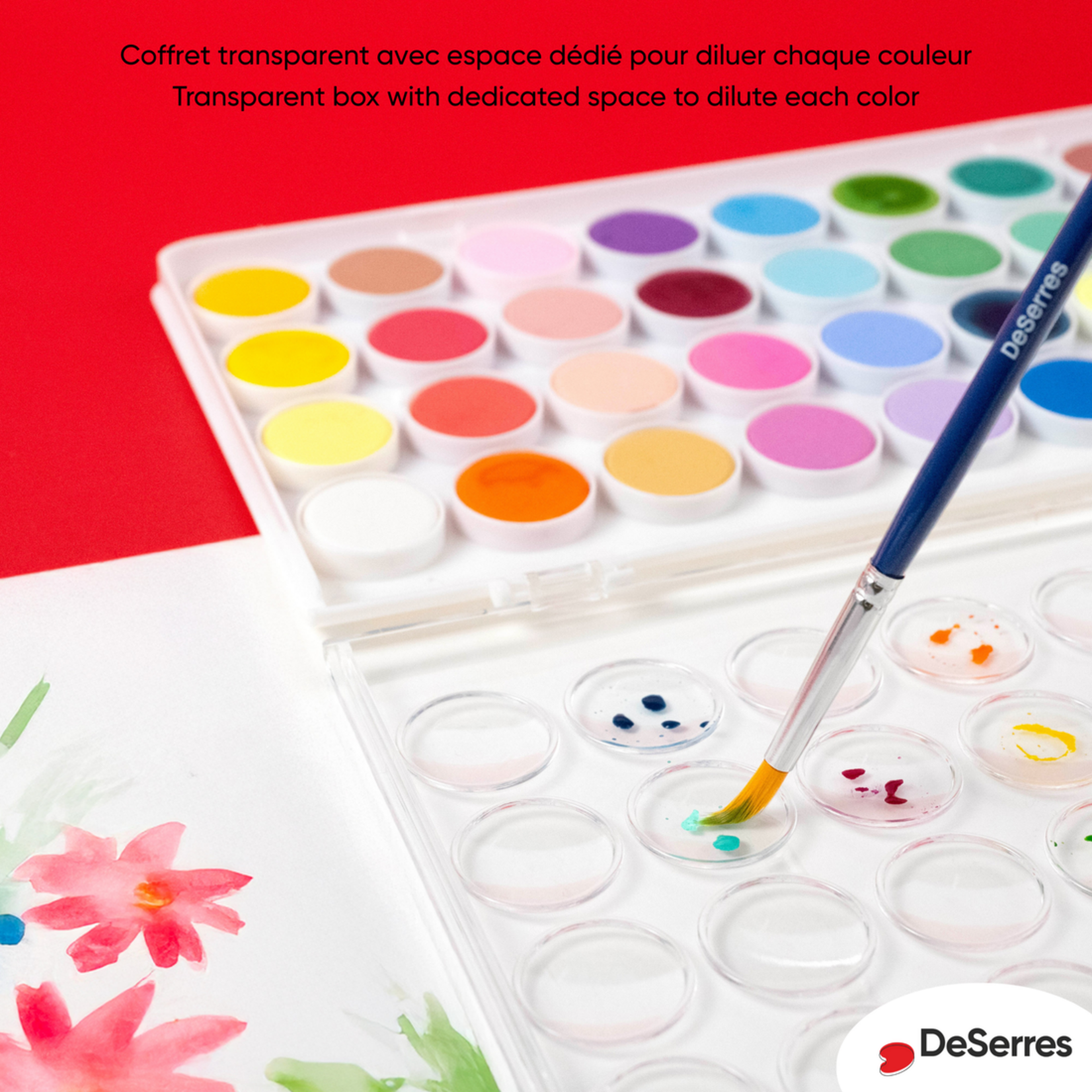 DESERRES DESERRES WATERCOLOUR PAINT SET