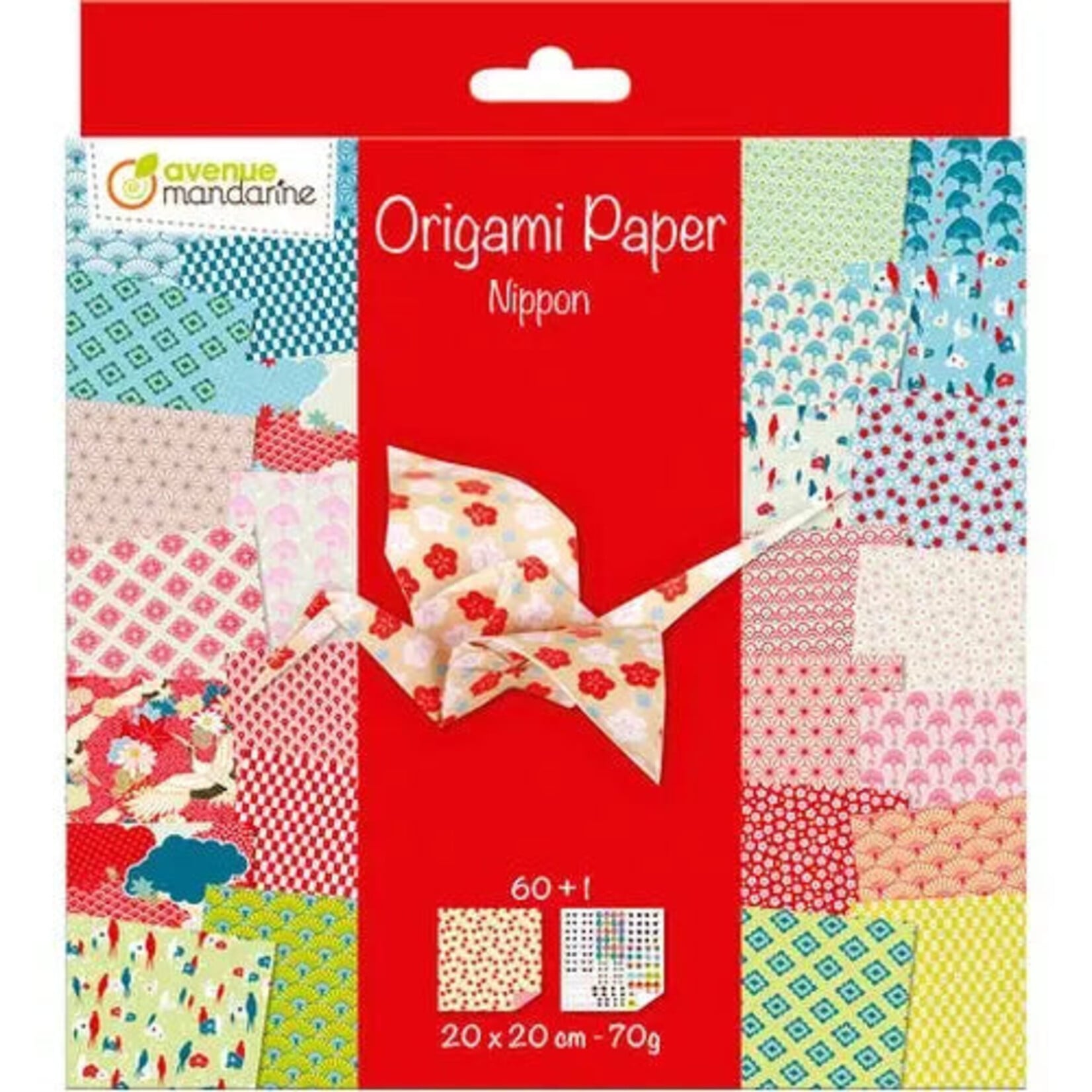 MY MANDARINE ORIGAMI PAPER - NIPPON