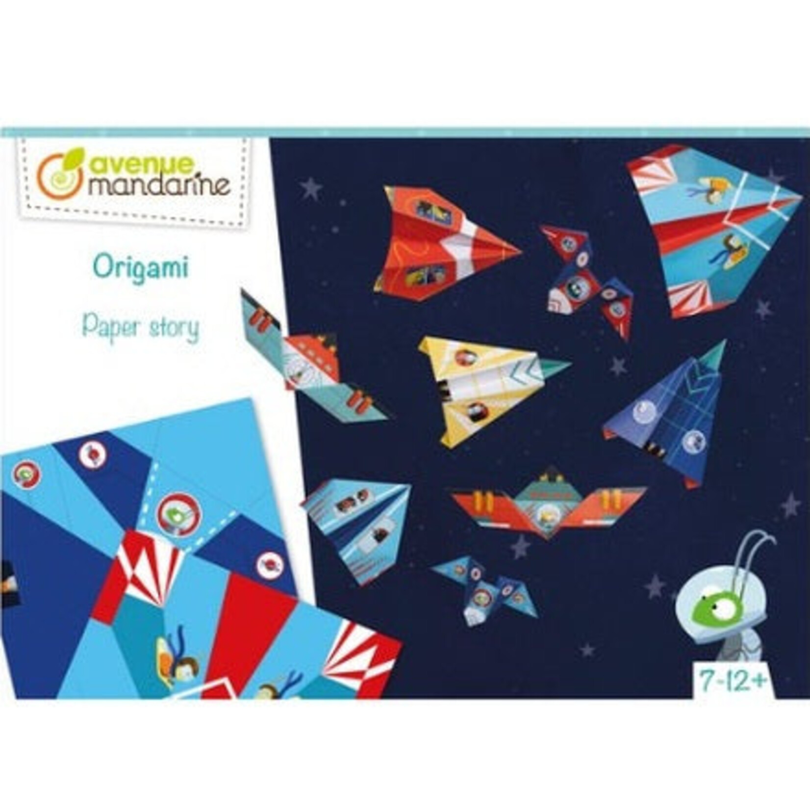 MY MANDARINE ORIGAMI CREATIVE KIT - AIRPLANES