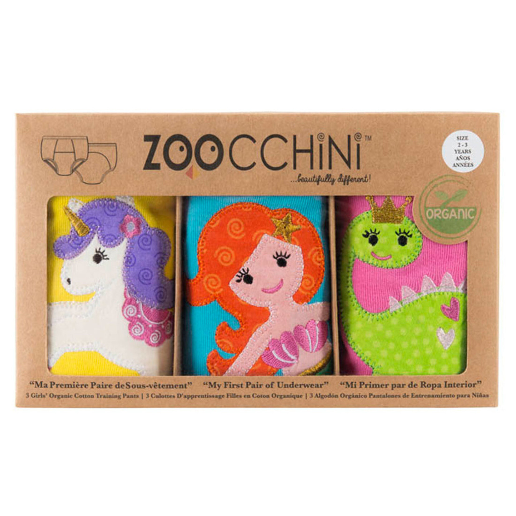 ZOOCCHINI ZOOCCHINI ORGANIC COTTON TRAINING PANTS