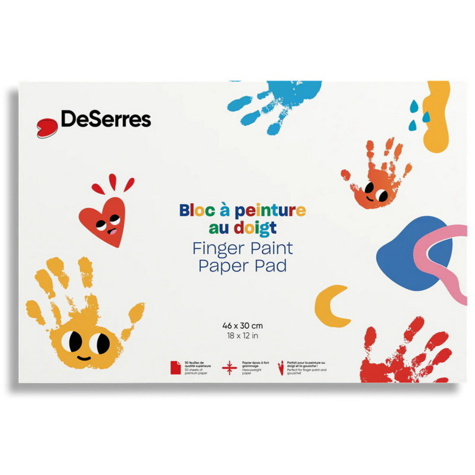 DESERRES DESERRES FINGER PAINT PAD