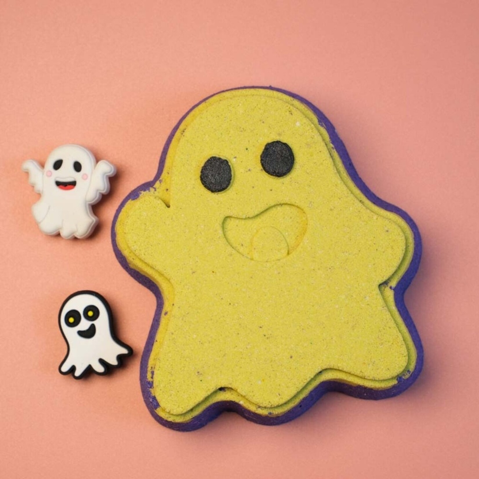 HAPPY HIPPO HAPPY HIPPO BATH BOMB with SHOE CHARM - GHOST
