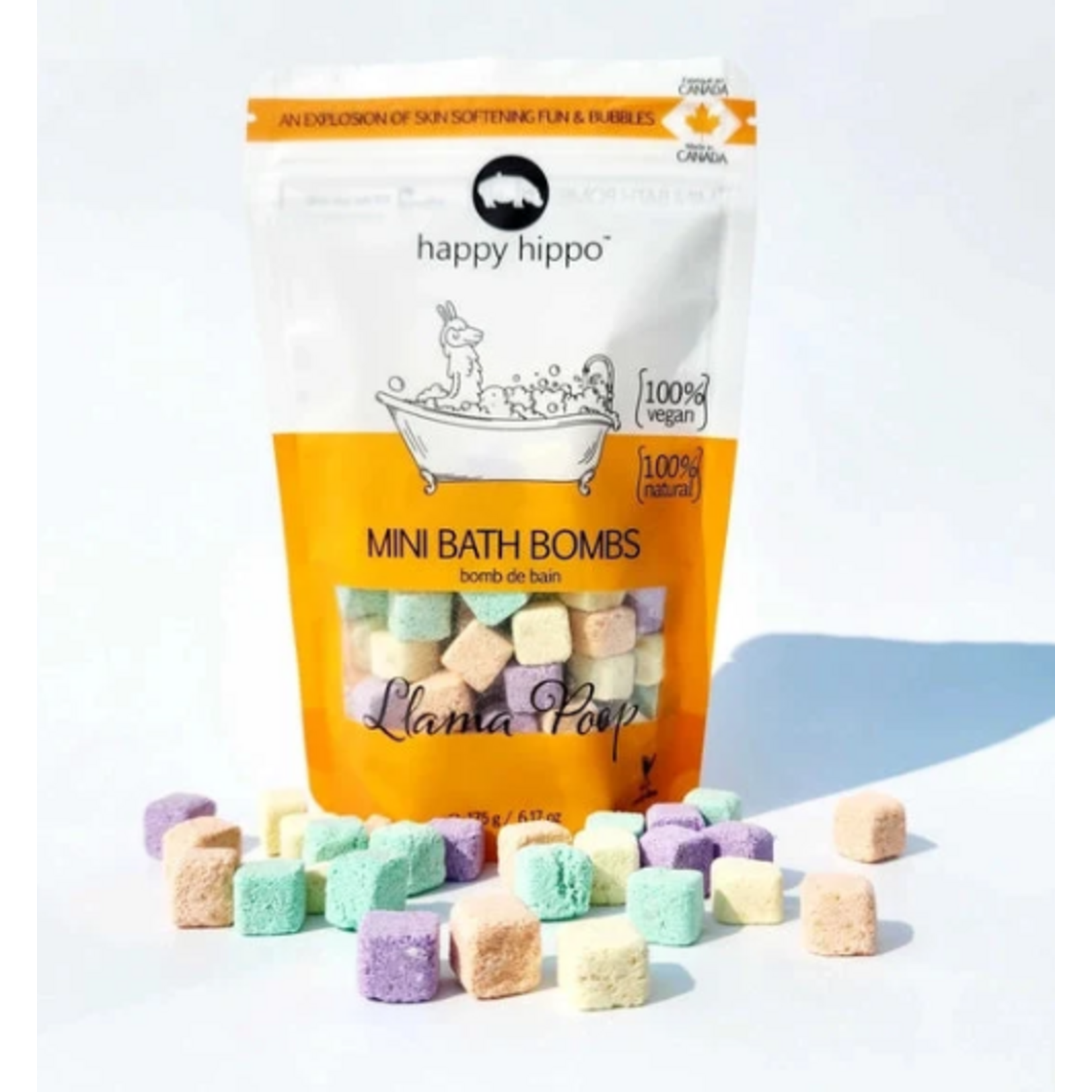 HAPPY HIPPO HAPPY HIPPO MINI BATH BOMBS - OLDER PACKAGING