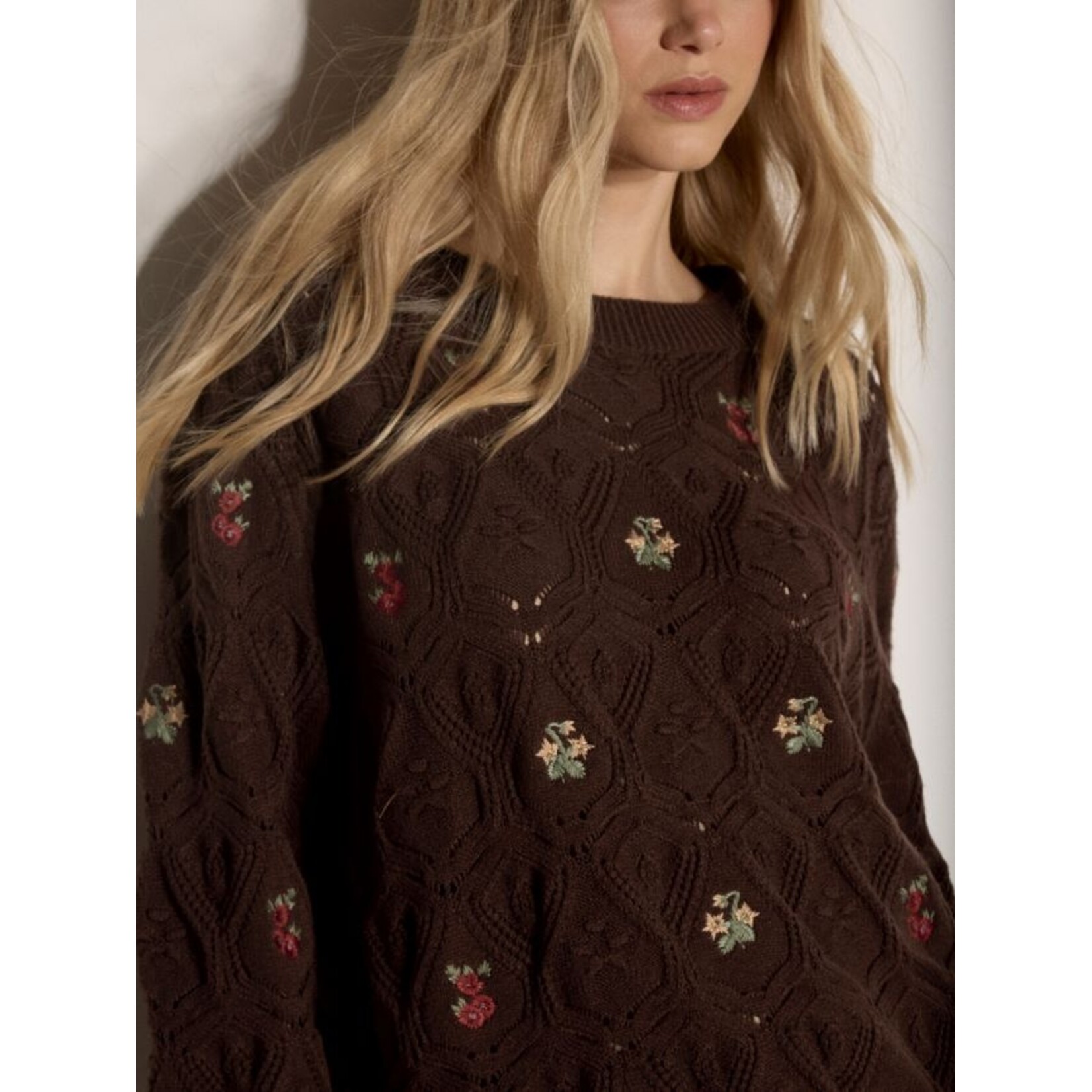 APRICOT UNBOUTIQUED BROWER BROWN FLOWER