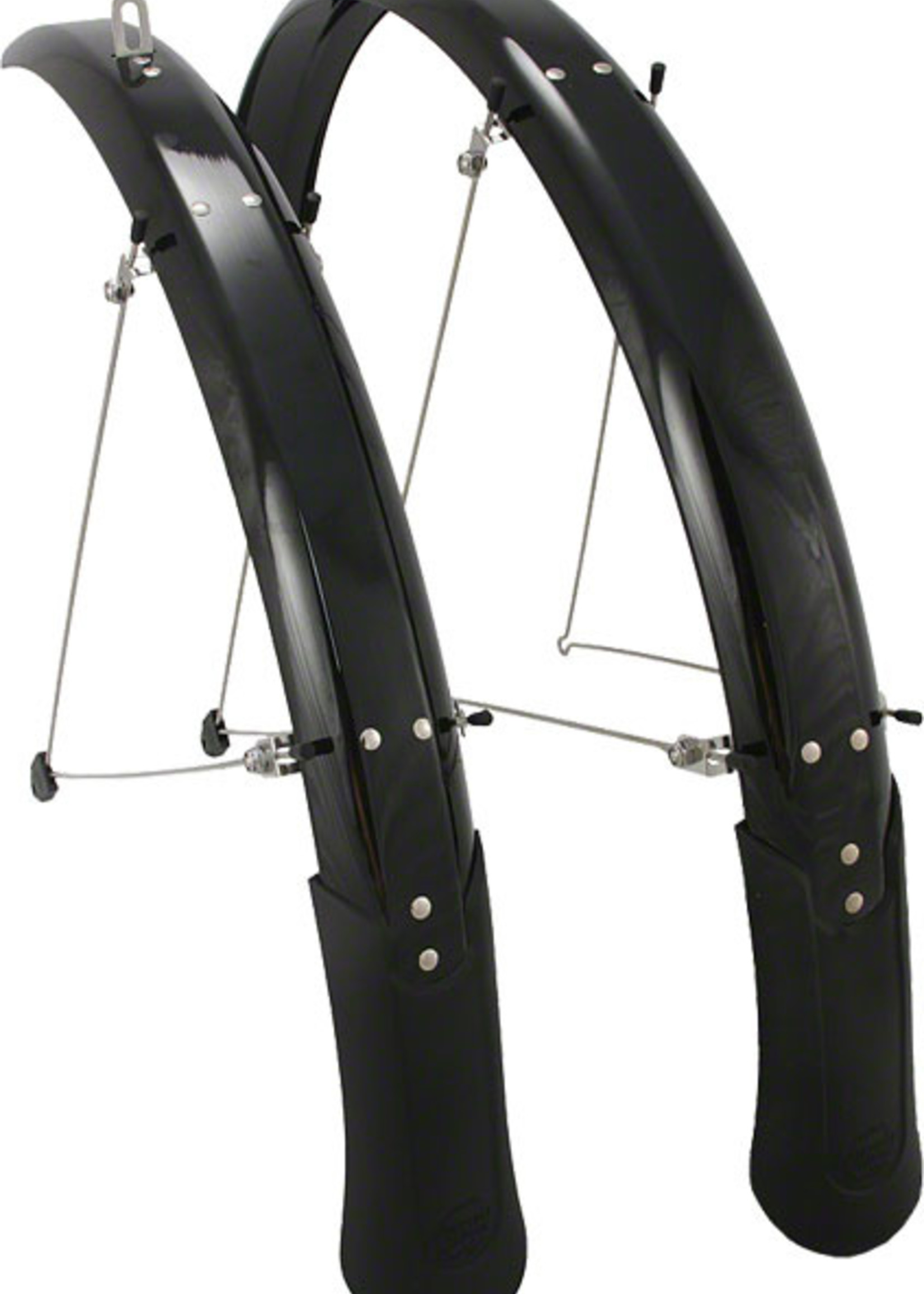 black bicycle fenders