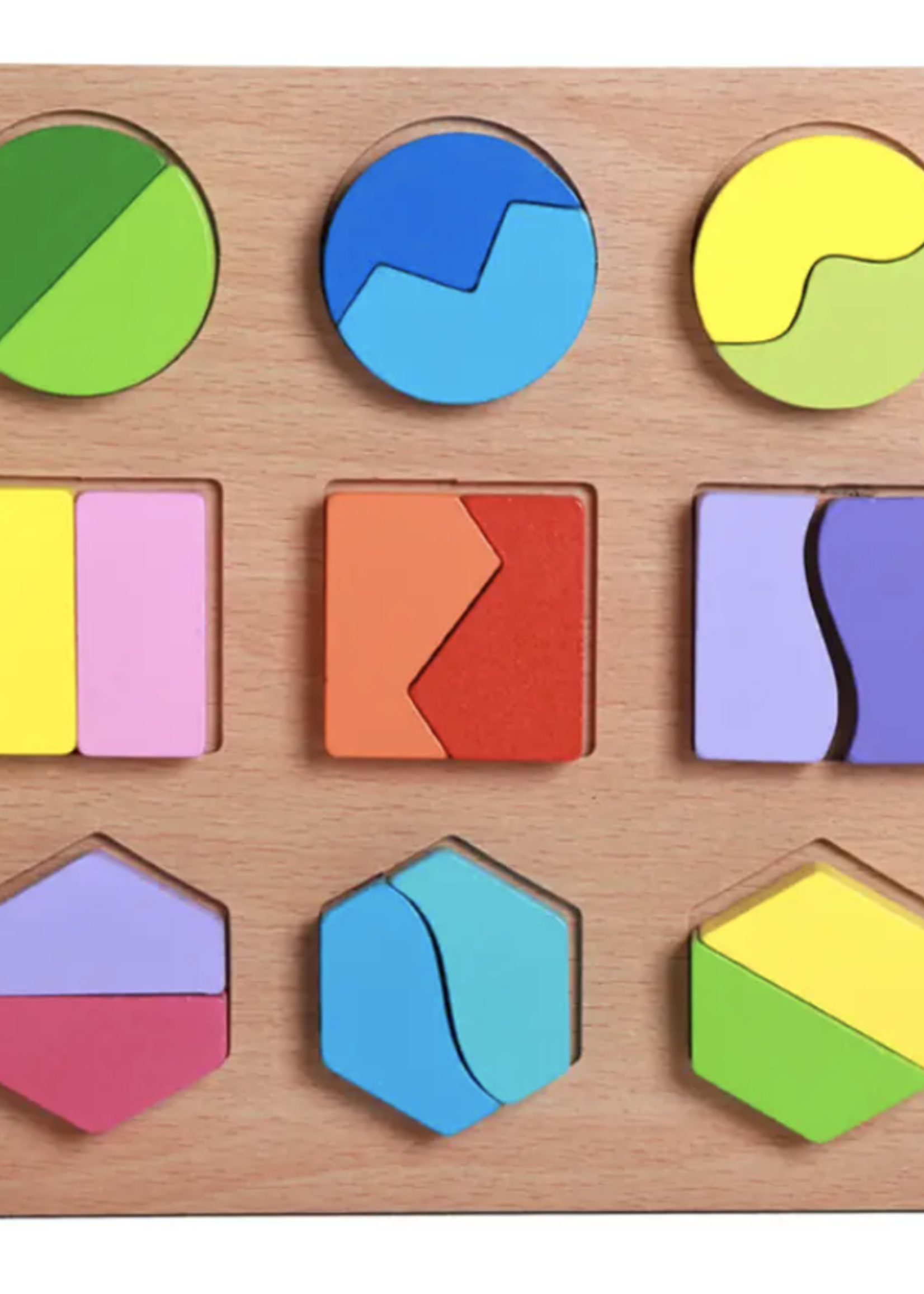 Shape Puzzle Matching Board