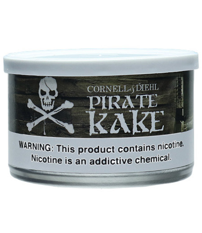 Cornell & Diehl Pirate Kake 2oz. Tin