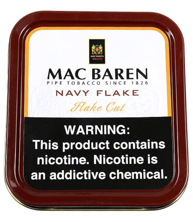 Mac Baren Mac Baren Navy Flake 3.5 oz. Tin