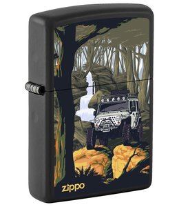 Zippo 80993 Muddy Jeep with Waterfall