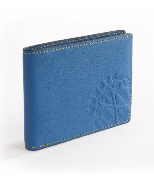 The Opus X Society The Opus X Society Yellow & Blue Collection Wallet