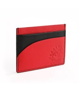 The Opus X Society Red & Black Collection Credit Card Holder