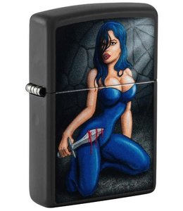 Zippo Zippo 48388 Counter Culture Pin-Up Girl with Dagger
