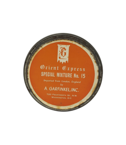 Anstead's Accessories 1980's Garfinkle's Orient Express Special Mixture No. 15 4oz. Tin